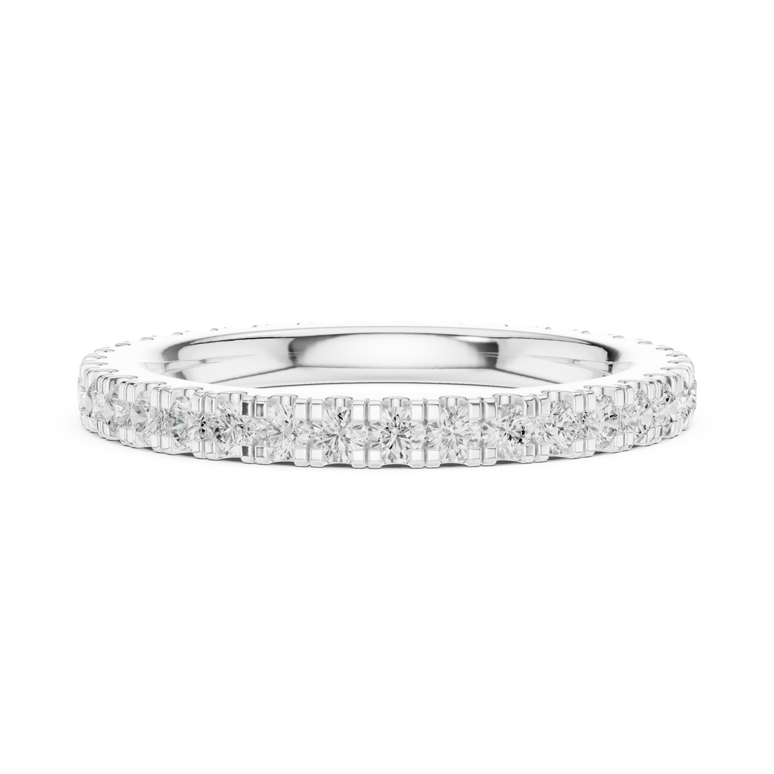 Luxury diamond bangle bracelet featuring pavé-set stones across the surface.