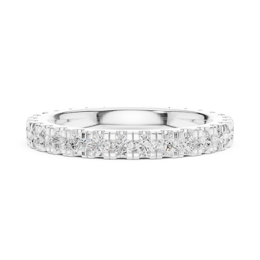 Elegant collar necklace with wide structured band and polished metal surface.