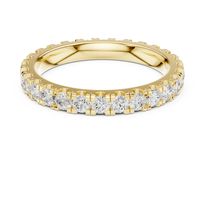 Minimalist toe ring with simple band structure and sleek modern appearance.