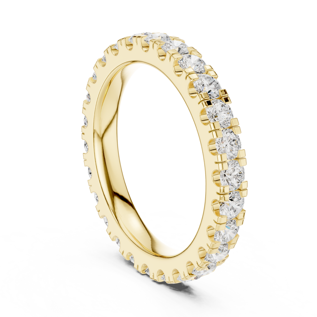 Designer men's diamond ring with sophisticated modern styling.