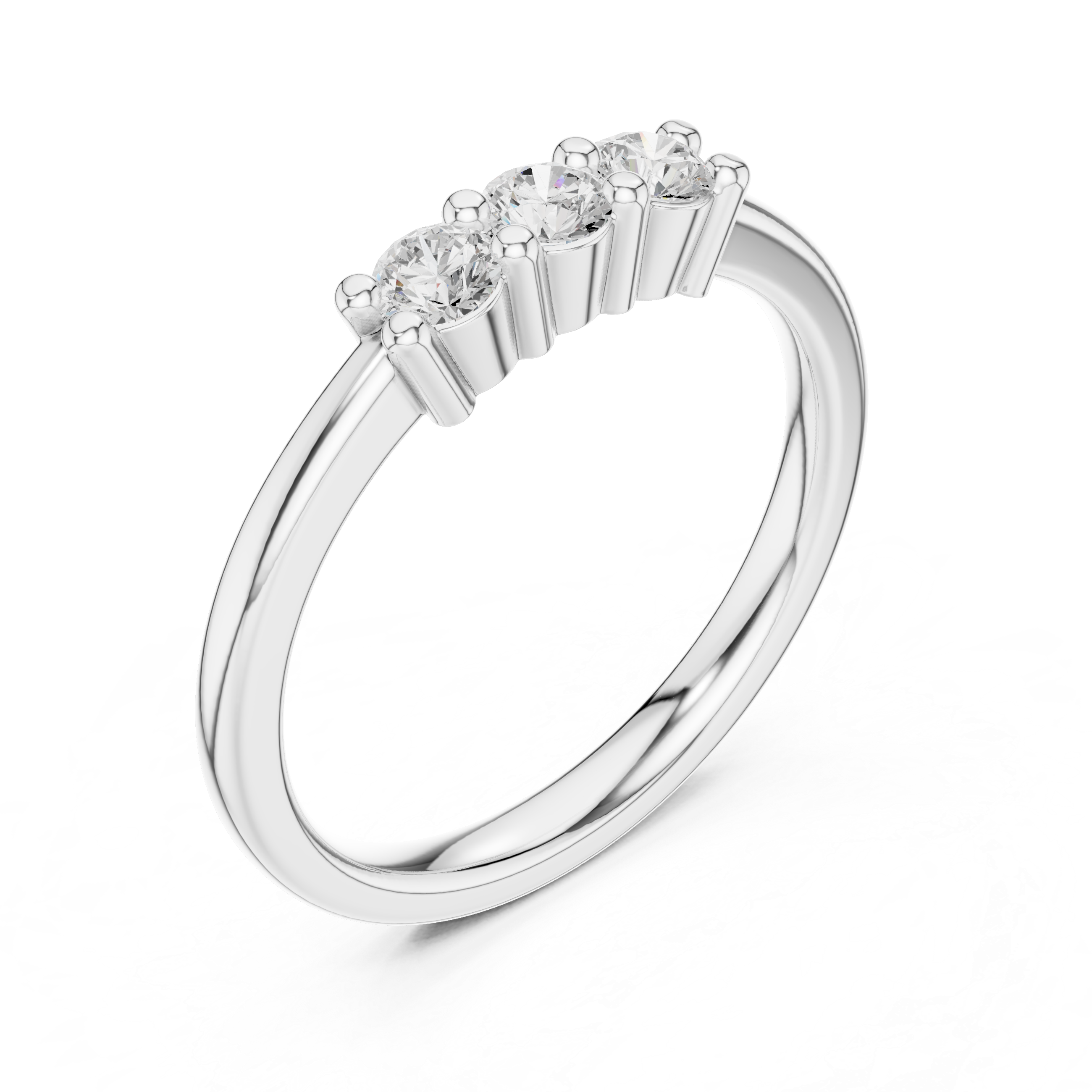 Designer diamond hoop earrings featuring continuous sparkling stones along the hoop.