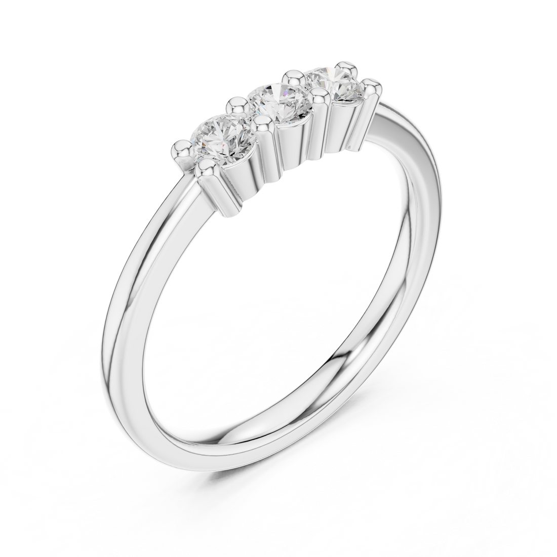 Designer diamond hoop earrings featuring continuous sparkling stones along the hoop.