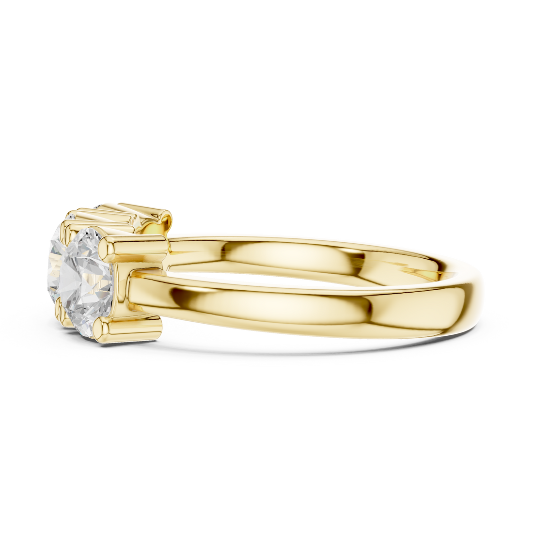 Luxury diamond nose stud with brilliant-cut stone and premium craftsmanship.