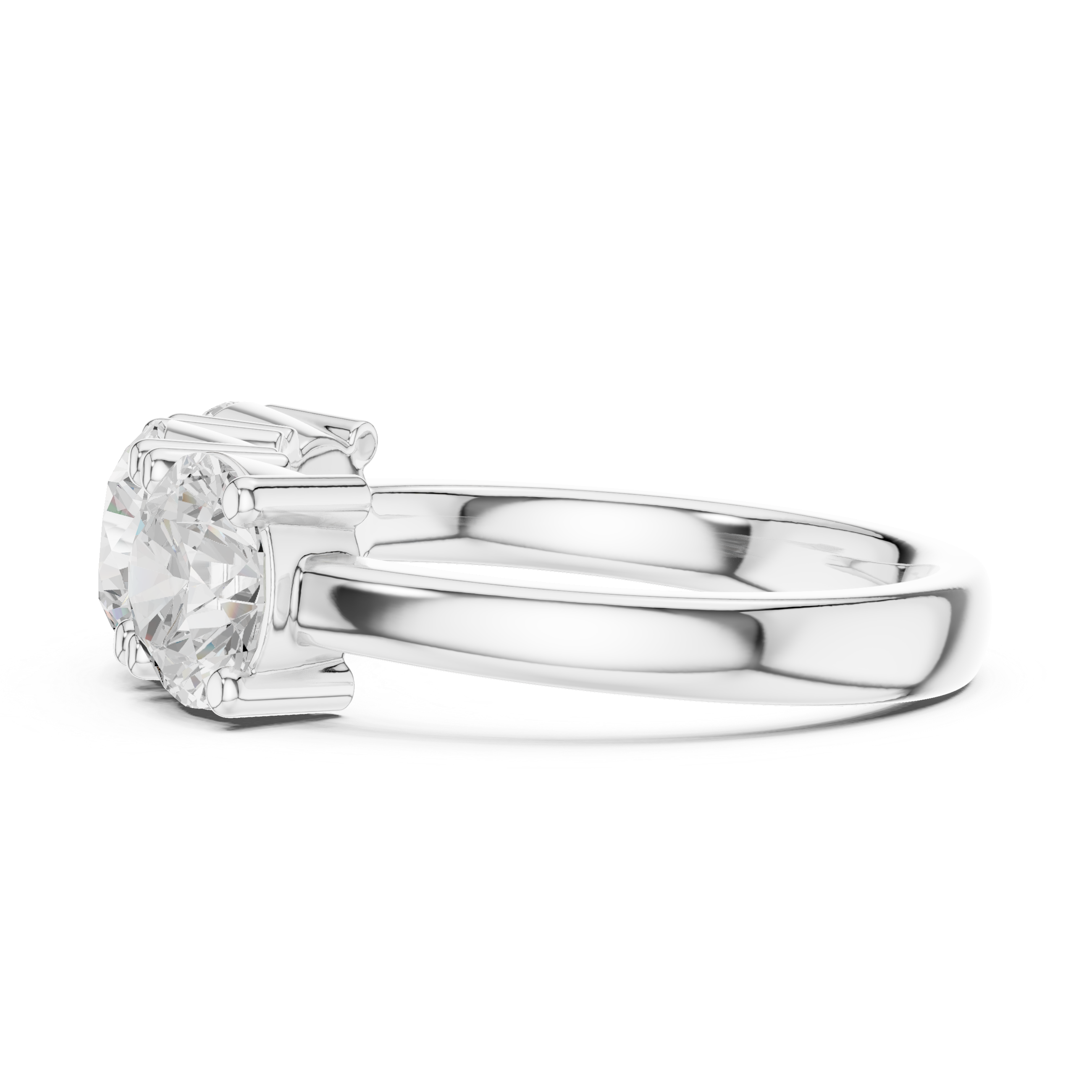Designer gemstone toe ring with colorful stone centerpiece.