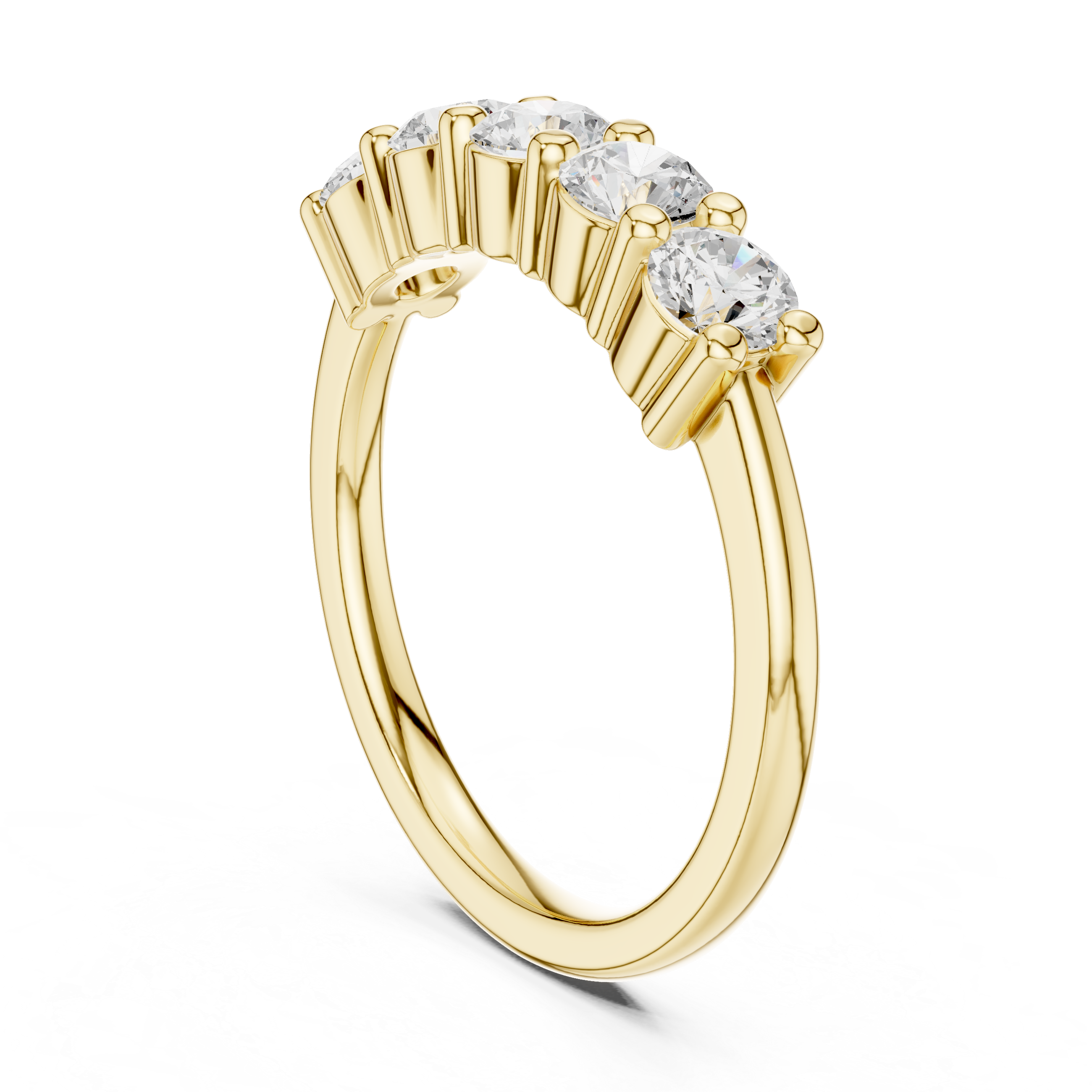 Unique twisted band diamond ring with intertwined metal design and premium craftsmanship.