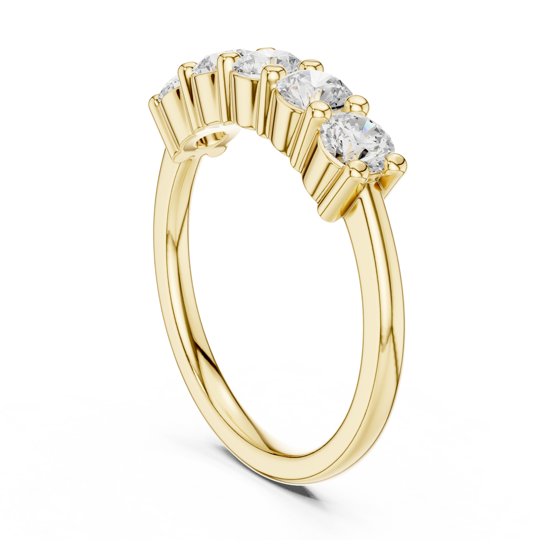 Unique twisted band diamond ring with intertwined metal design and premium craftsmanship.
