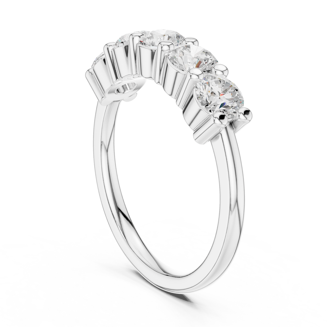 Trendy huggie earrings with compact circular shape and sparkling diamond detailing.