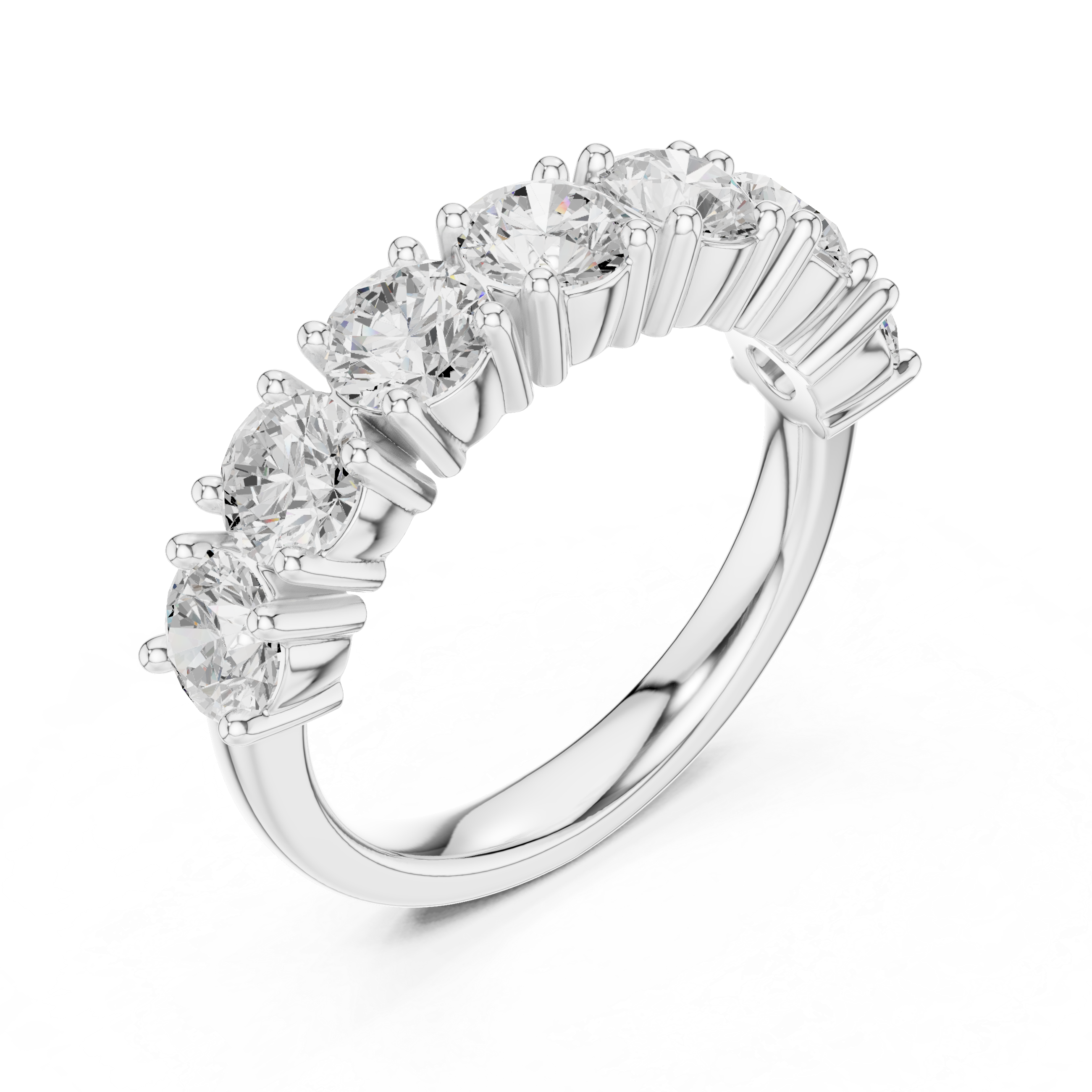 Stylish hoop nose ring with smooth polished finish and lightweight feel.