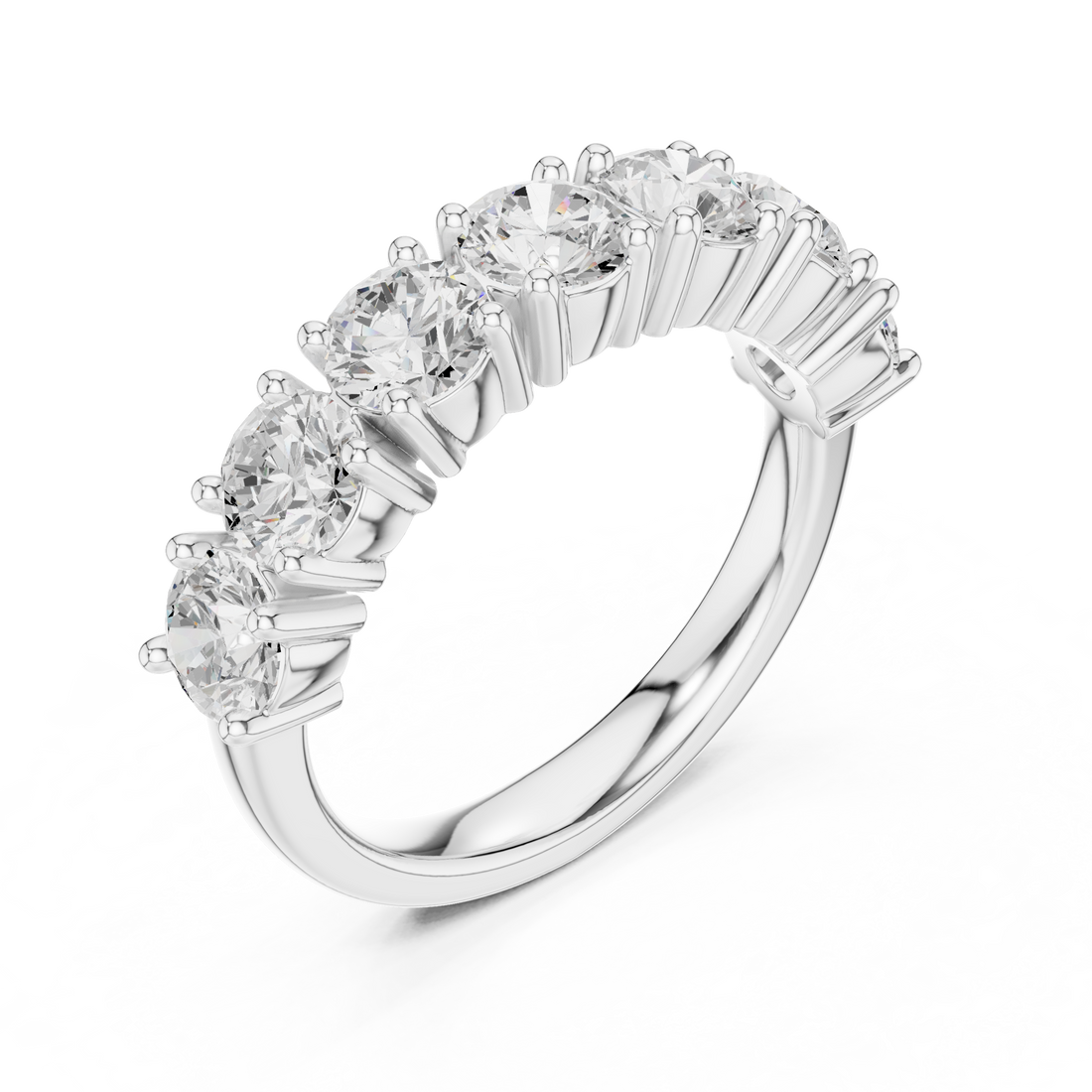 Stylish hoop nose ring with smooth polished finish and lightweight feel.