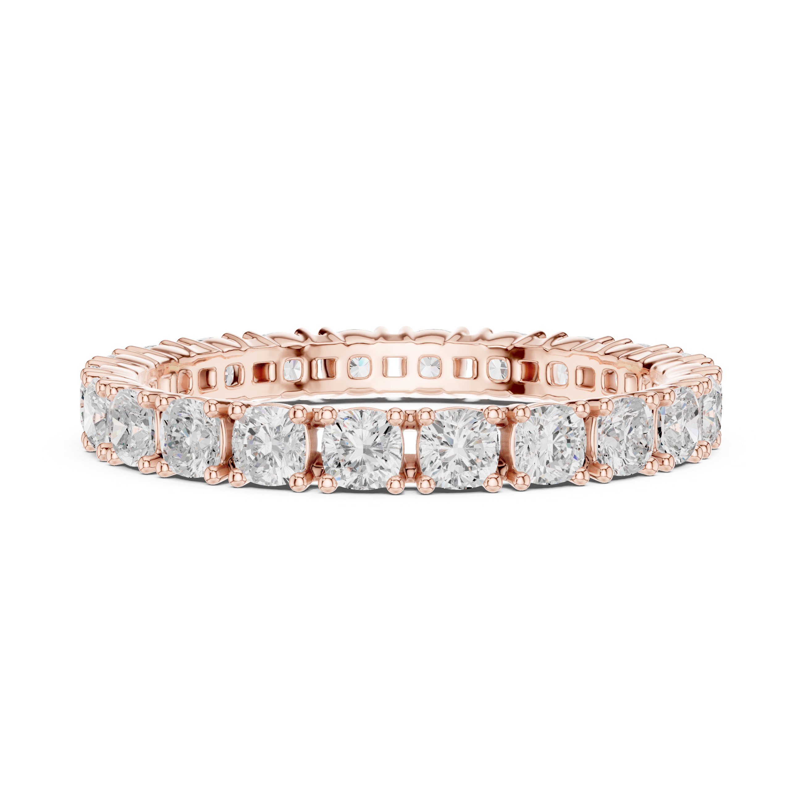 Trendy huggie earrings with compact circular shape and sparkling diamond detailing.