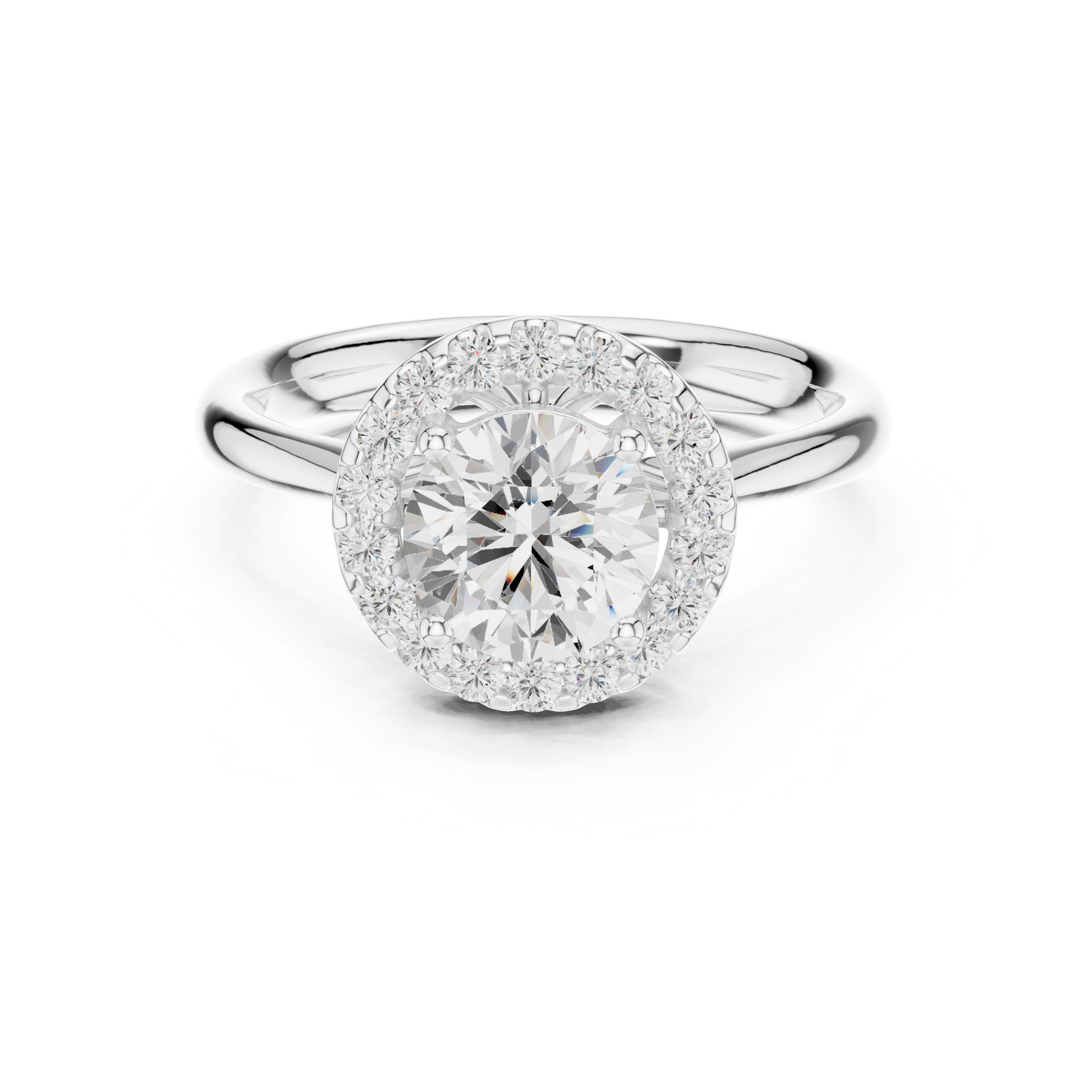 Classic yellow gold wedding band with smooth polished surface and timeless comfort fit design.
