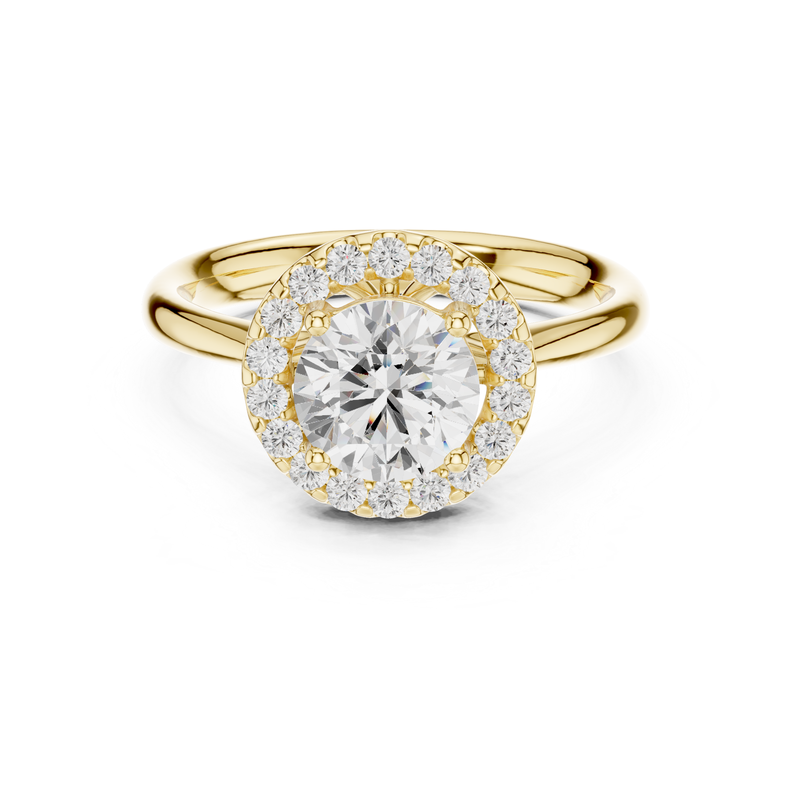 Stunning oval diamond engagement ring with brilliant sparkle and slim band profile.