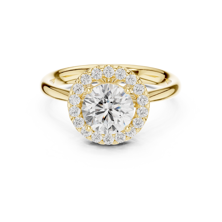 Stunning oval diamond engagement ring with brilliant sparkle and slim band profile.