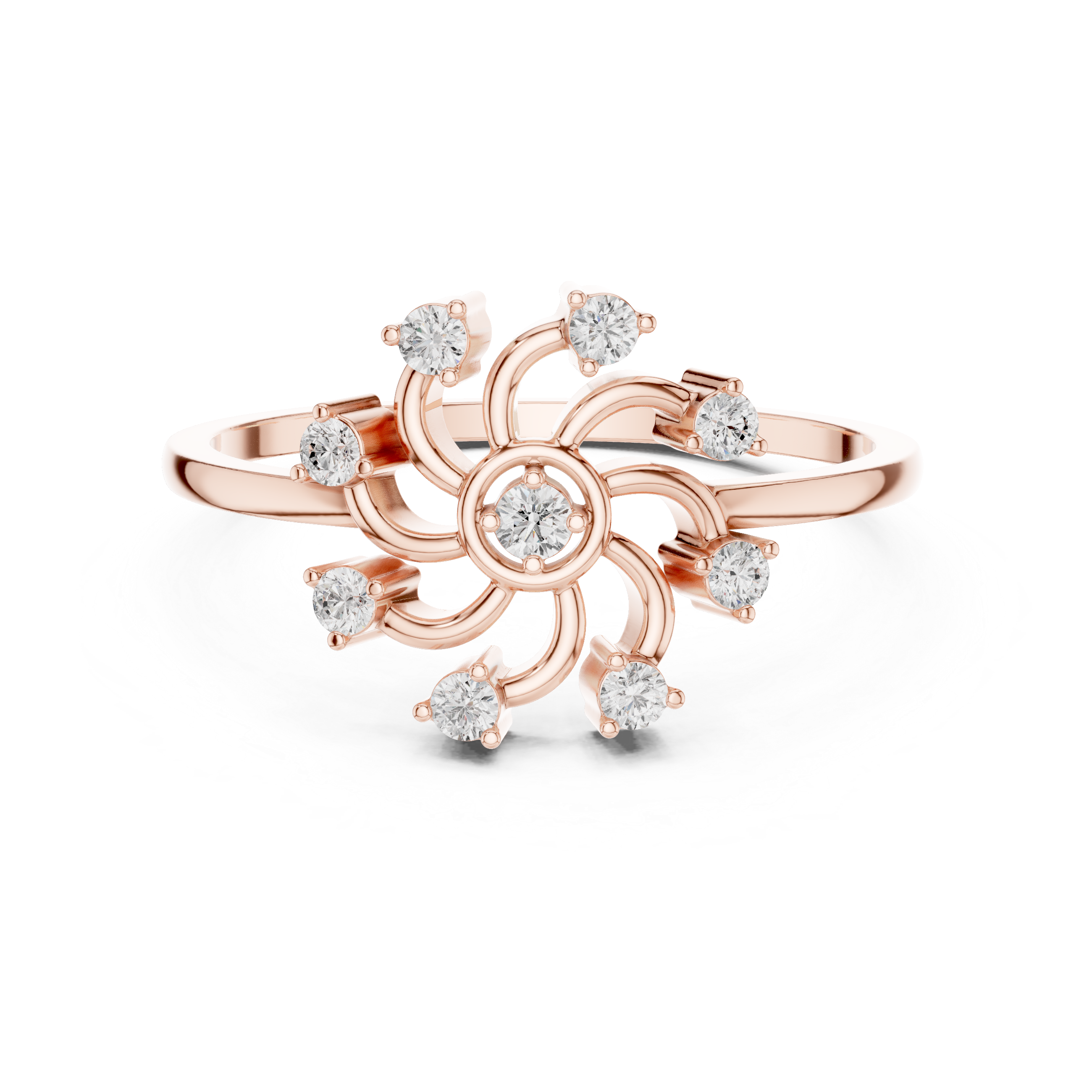 Luxury diamond brooch with intricate design and premium gemstone arrangement.