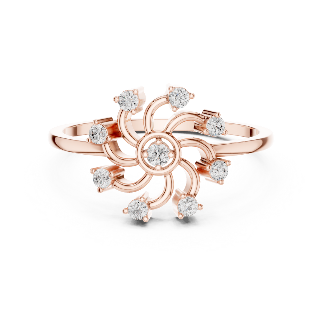 Luxury diamond brooch with intricate design and premium gemstone arrangement.
