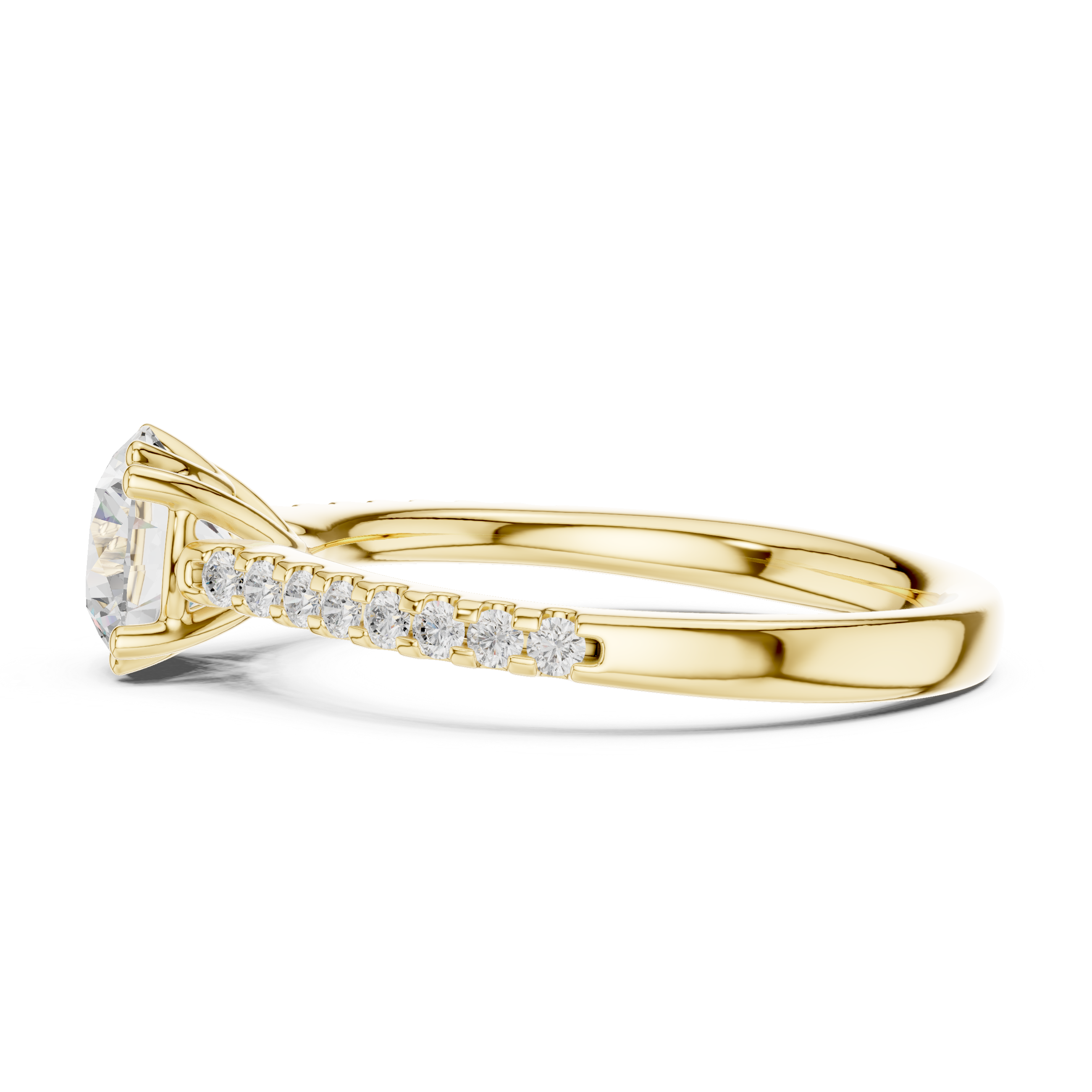 Minimalist gold anklet featuring sleek thin chain structure.