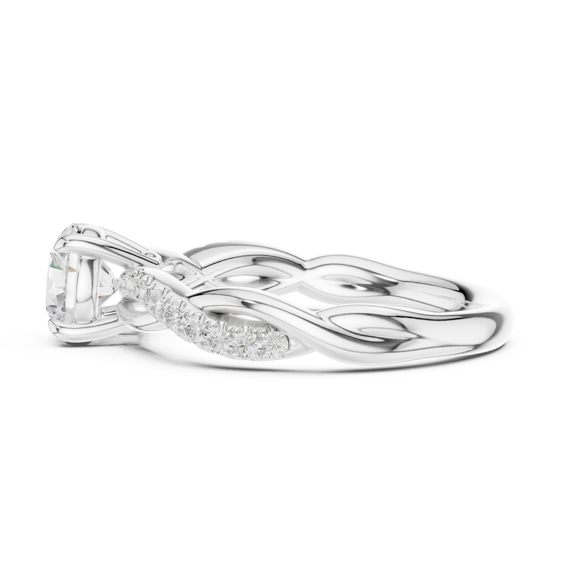 Classic floral brooch featuring detailed petal shapes and polished finish.