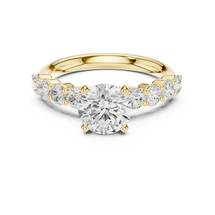 Modern open ring featuring adjustable dual-end design.