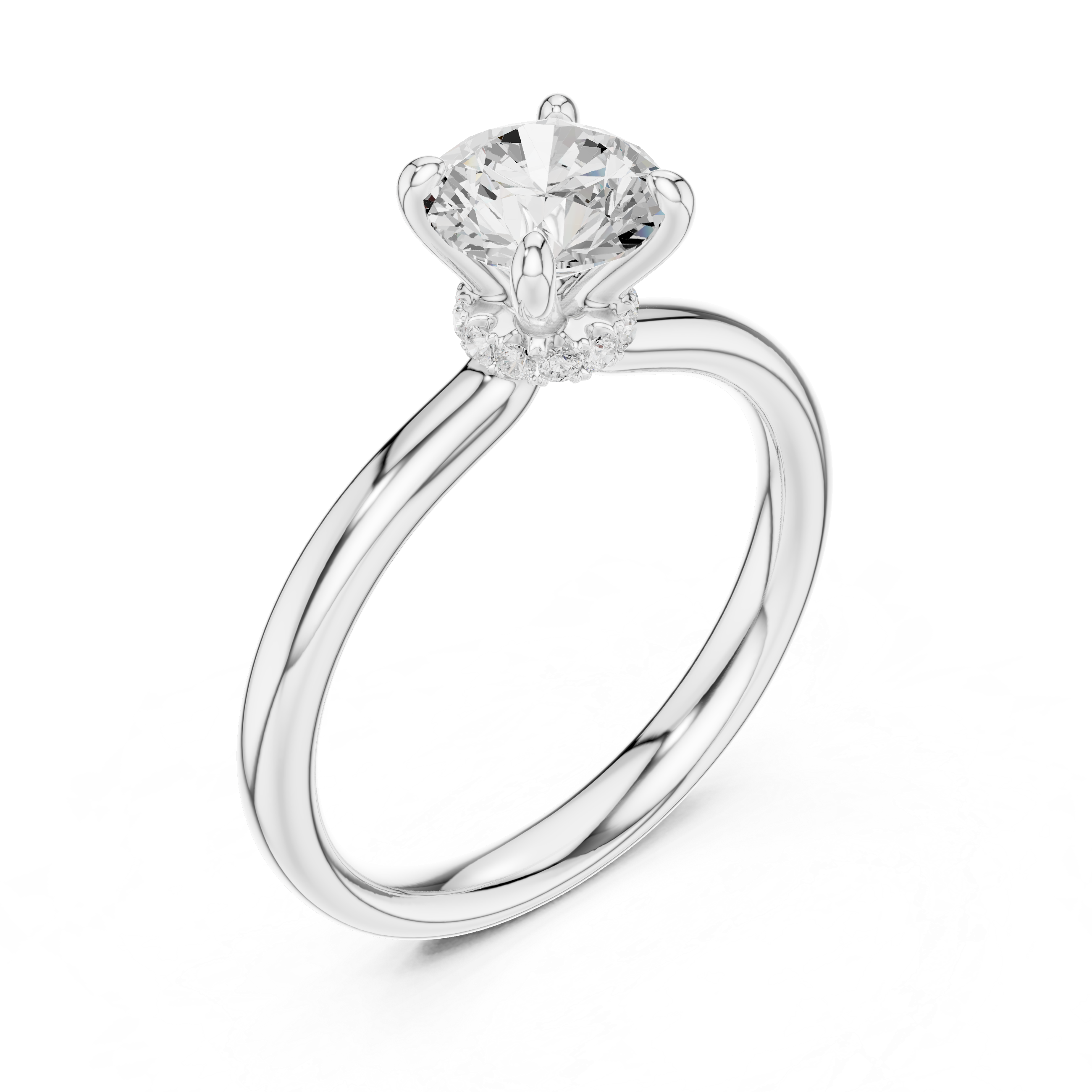 Classic wedding jewellery set featuring matching gold accessories.