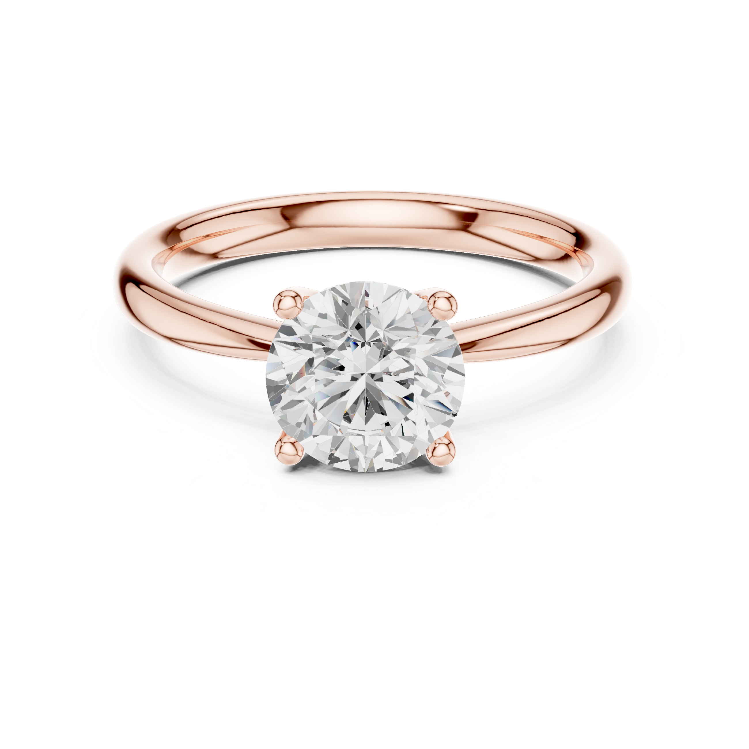 Modern diamond pendant featuring minimalist design.