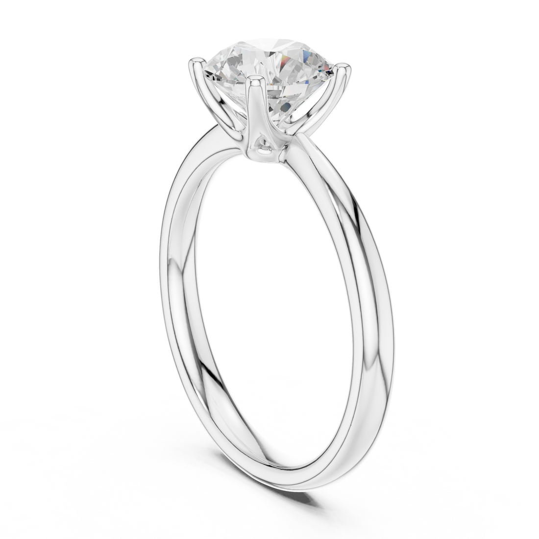 Stylish anniversary ring featuring sparkling stone accents.