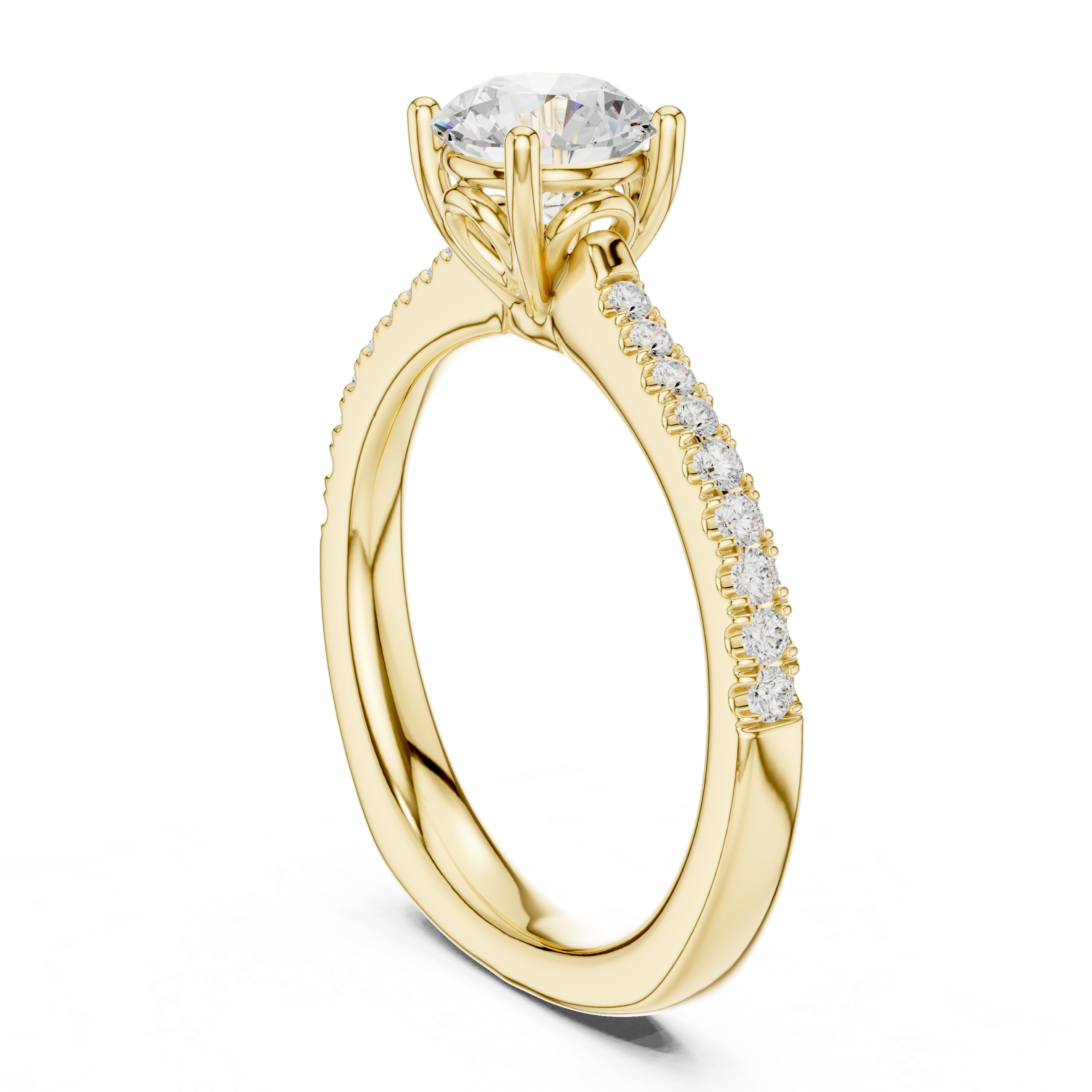 Luxury diamond brooch featuring intricate symmetrical pattern.