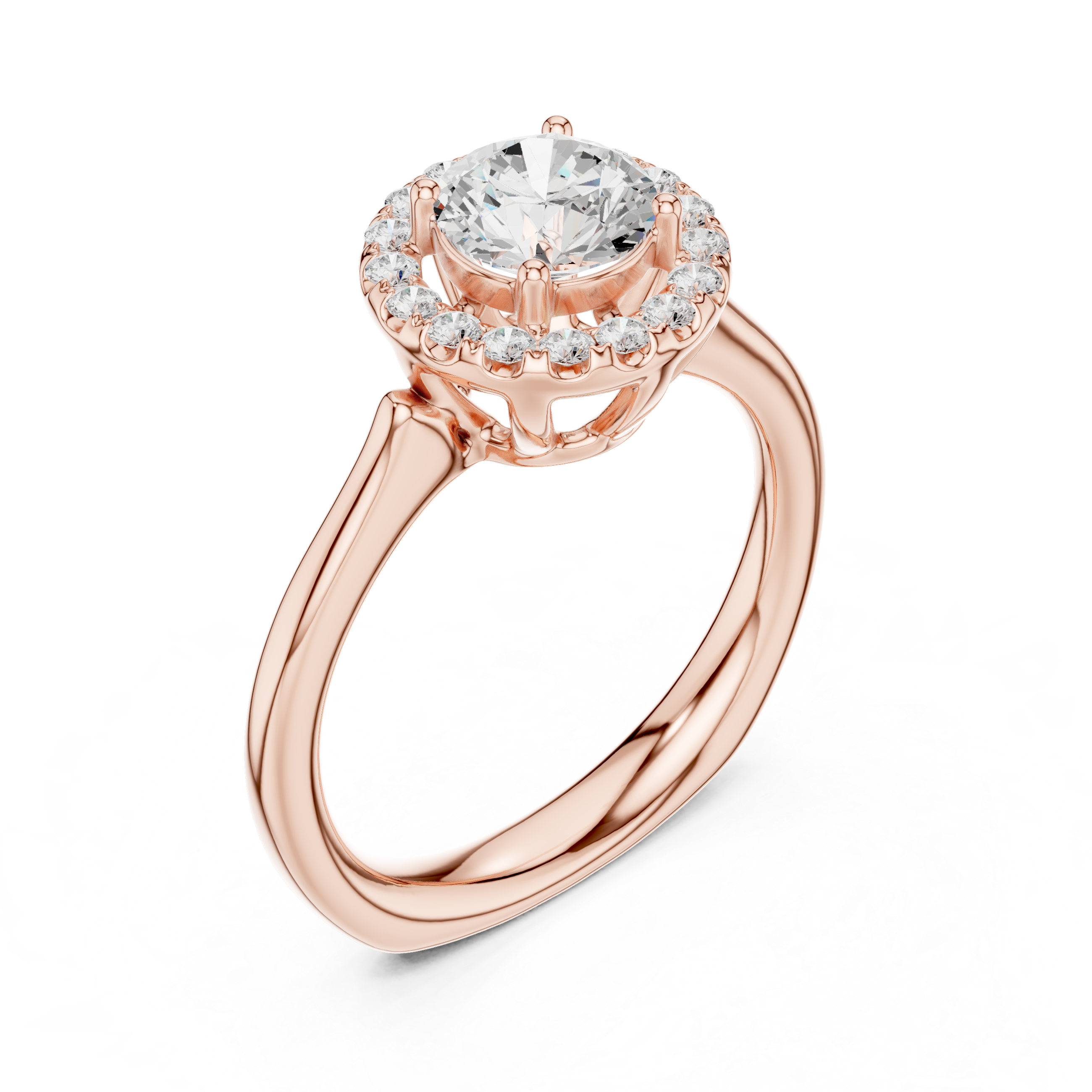 Luxury men's diamond band featuring row of sparkling stones.