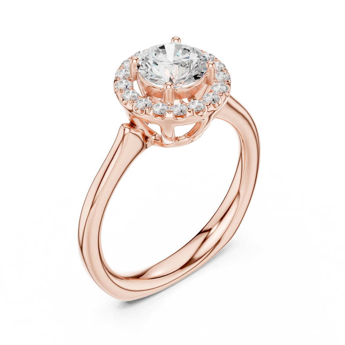 Luxury men's diamond band featuring row of sparkling stones.