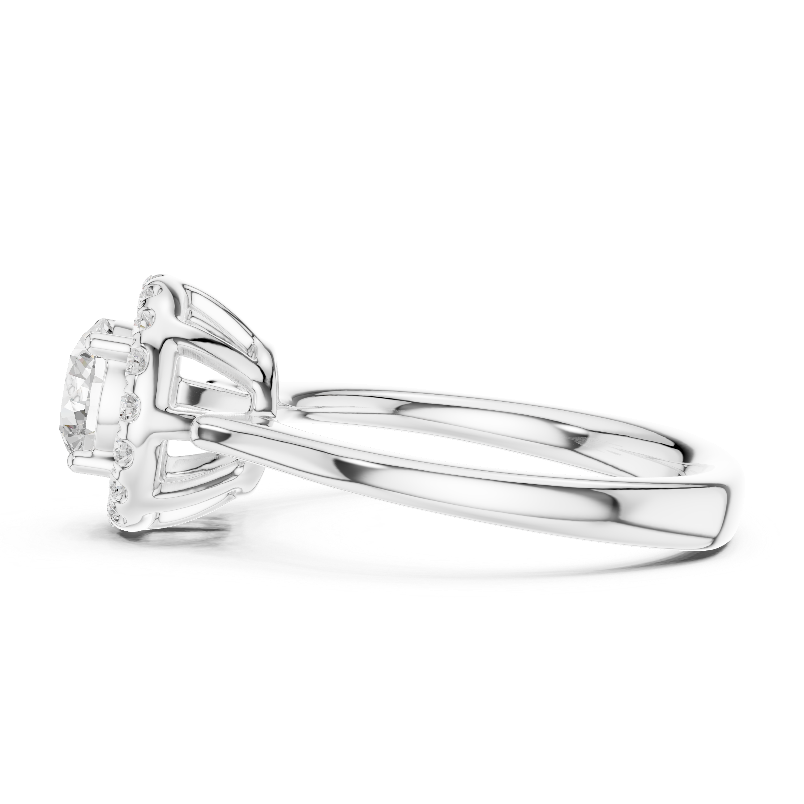 Stylish children's stud earrings featuring tiny gemstone detail.
