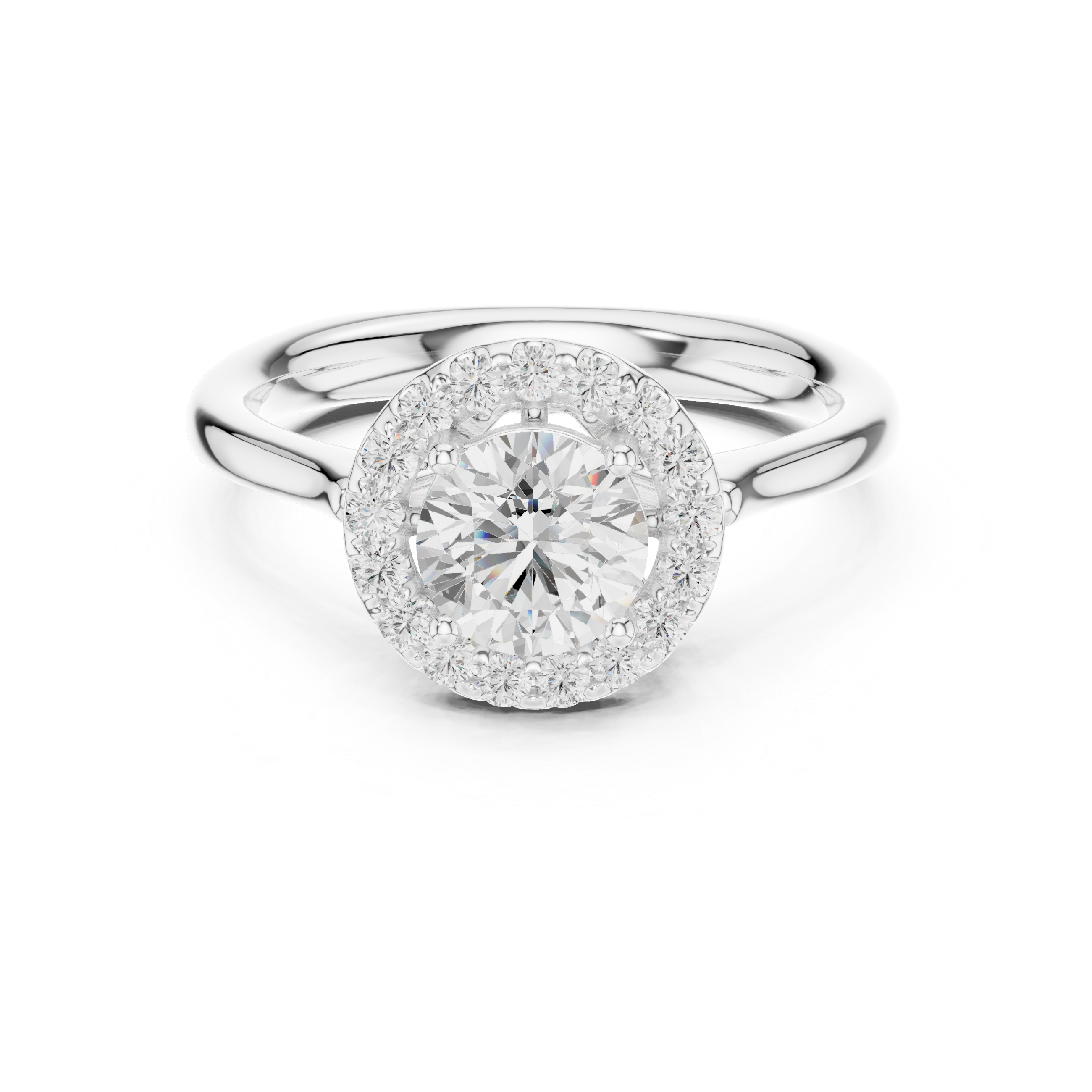Designer baby ring featuring adjustable band and smooth edges.