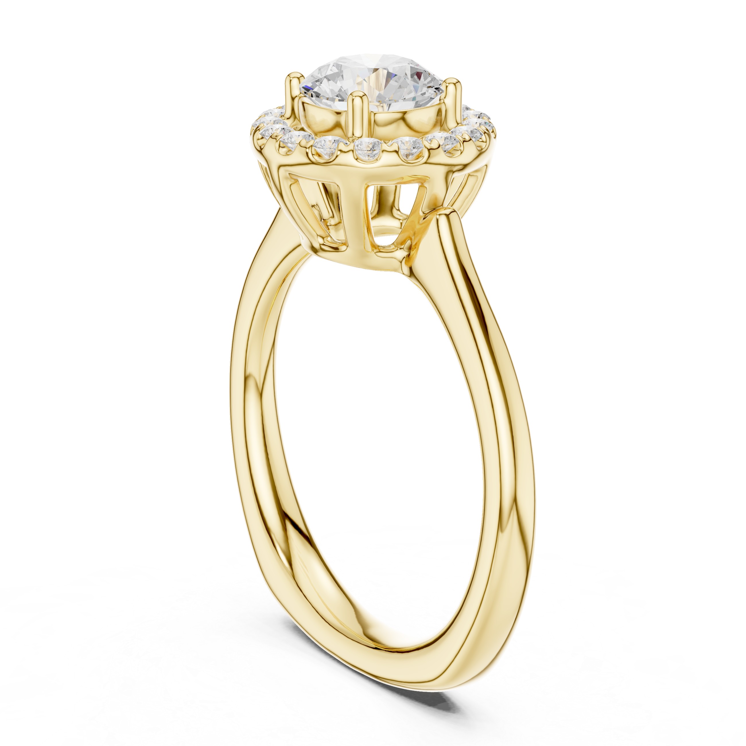 Elegant gemstone cocktail ring featuring oversized colorful stone centerpiece.