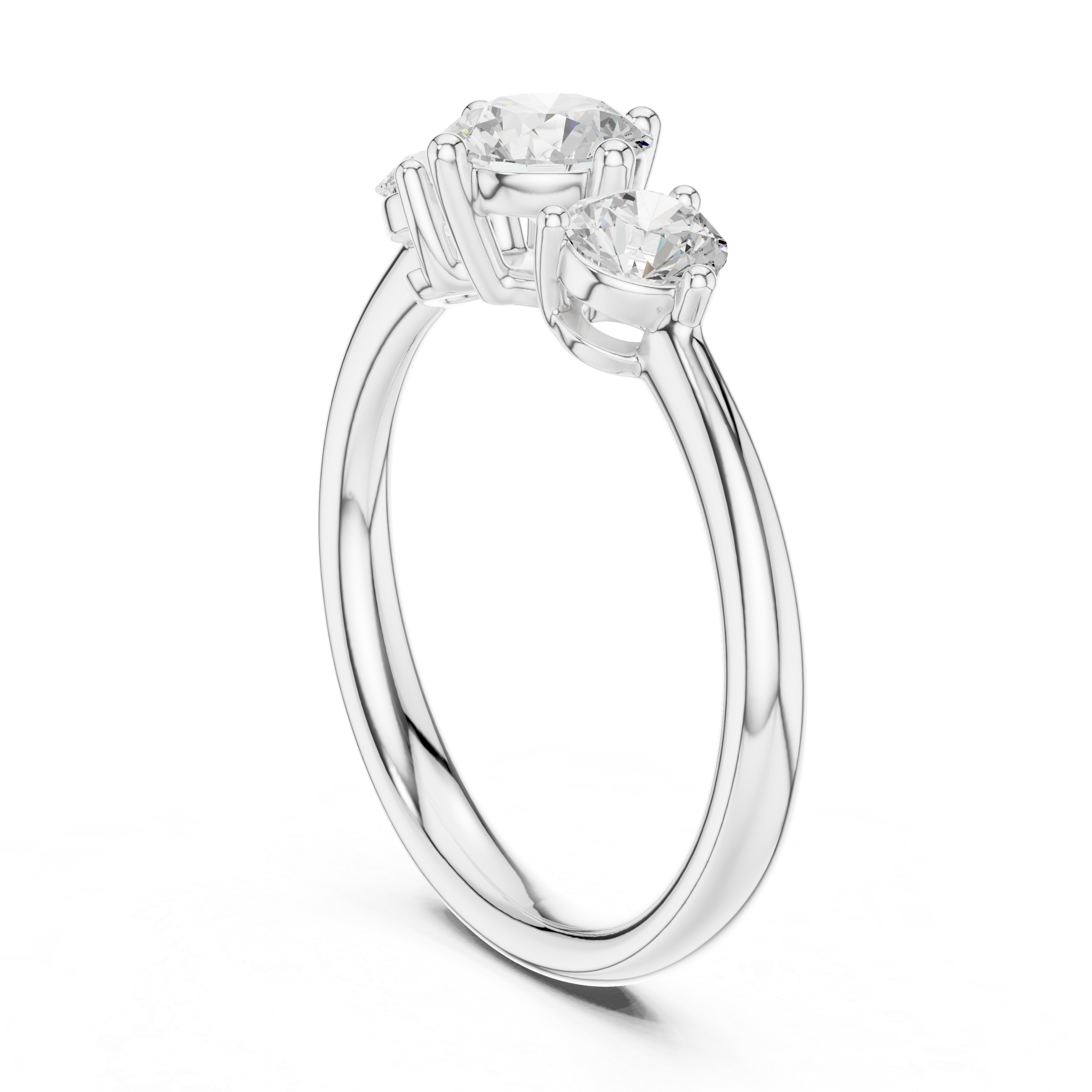 Modern ear cuff earrings featuring wrap-around structure.