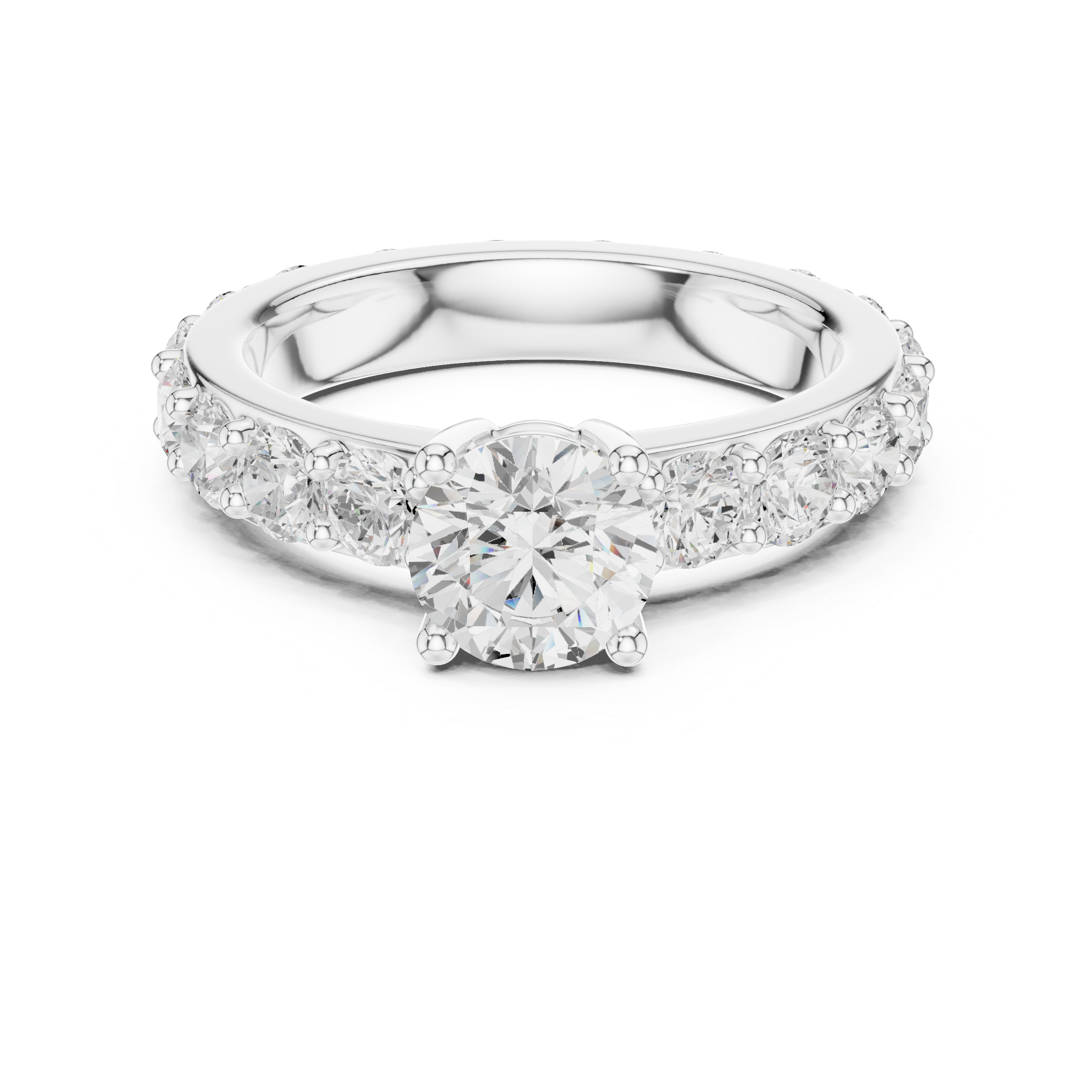 Luxury bridal diamond set featuring high-end craftsmanship.