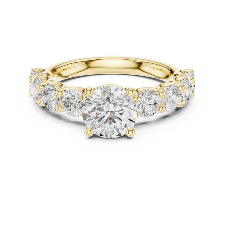 Modern circle pendant necklace symbolizing unity and timeless elegance.