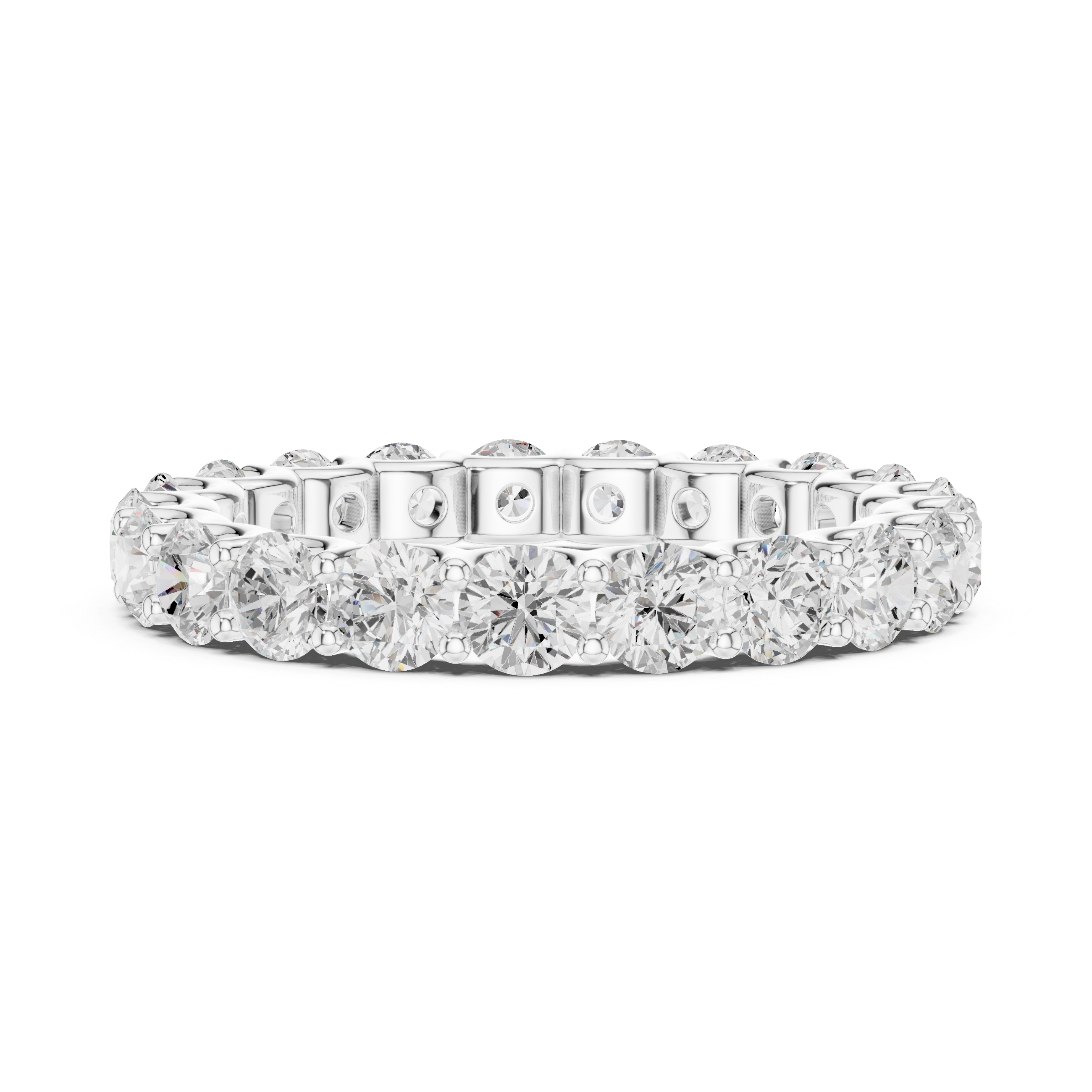 Elegant chain bracelet featuring delicate interlocking links and polished finish.