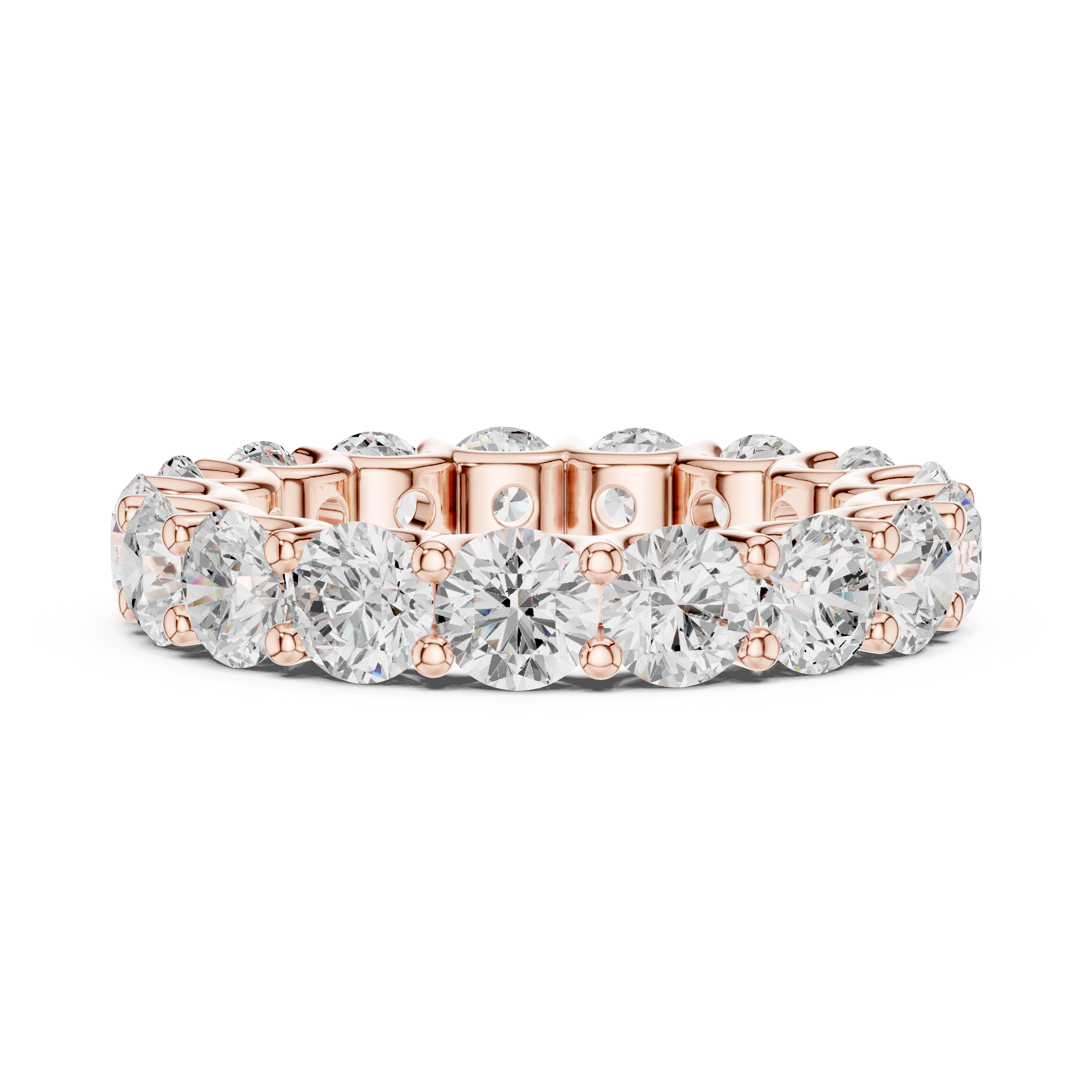 Designer diamond link bracelet with sparkling stone accents.