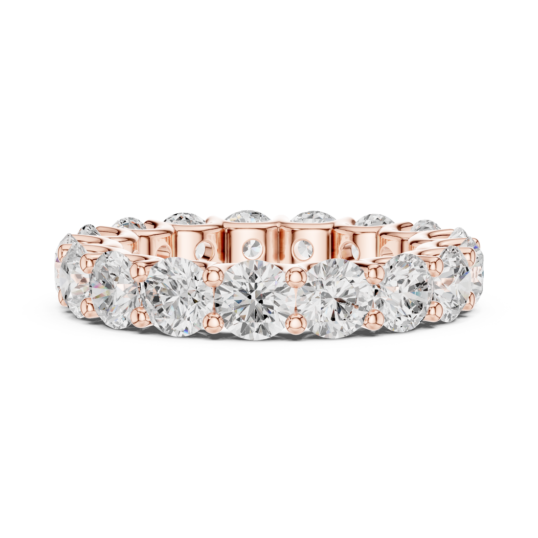 Designer diamond link bracelet with sparkling stone accents.