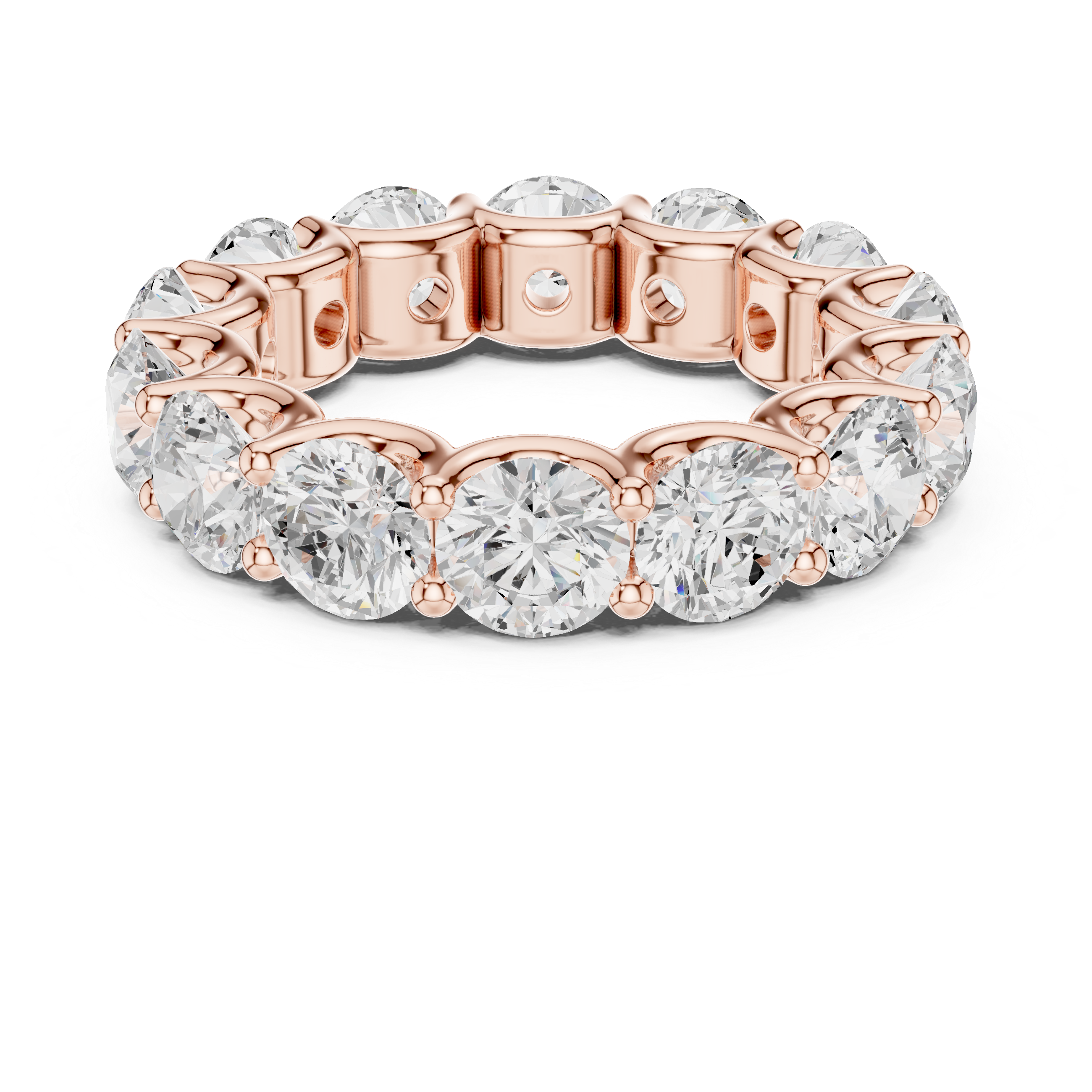 Designer baby ring featuring adjustable band and smooth edges.