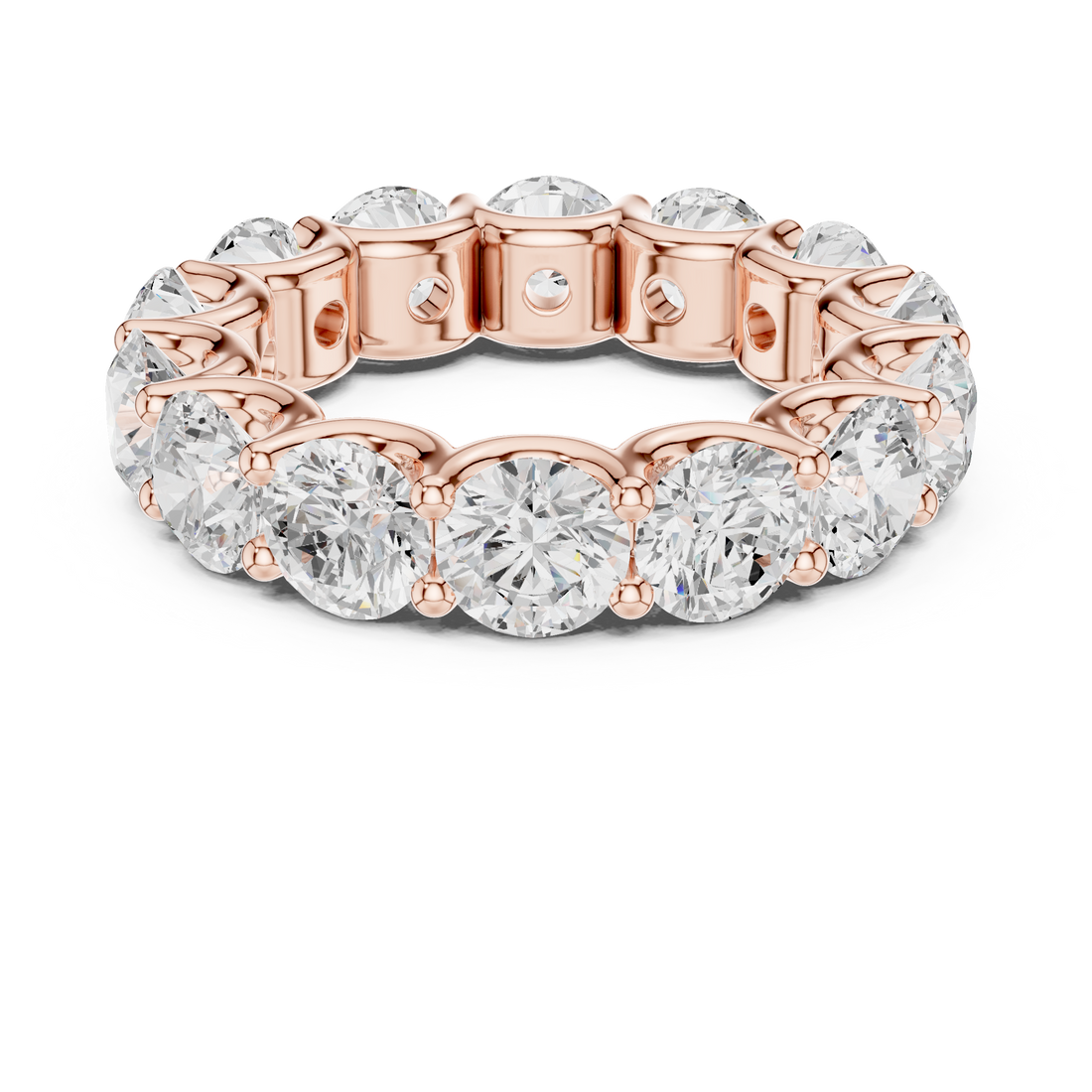 Designer baby ring featuring adjustable band and smooth edges.