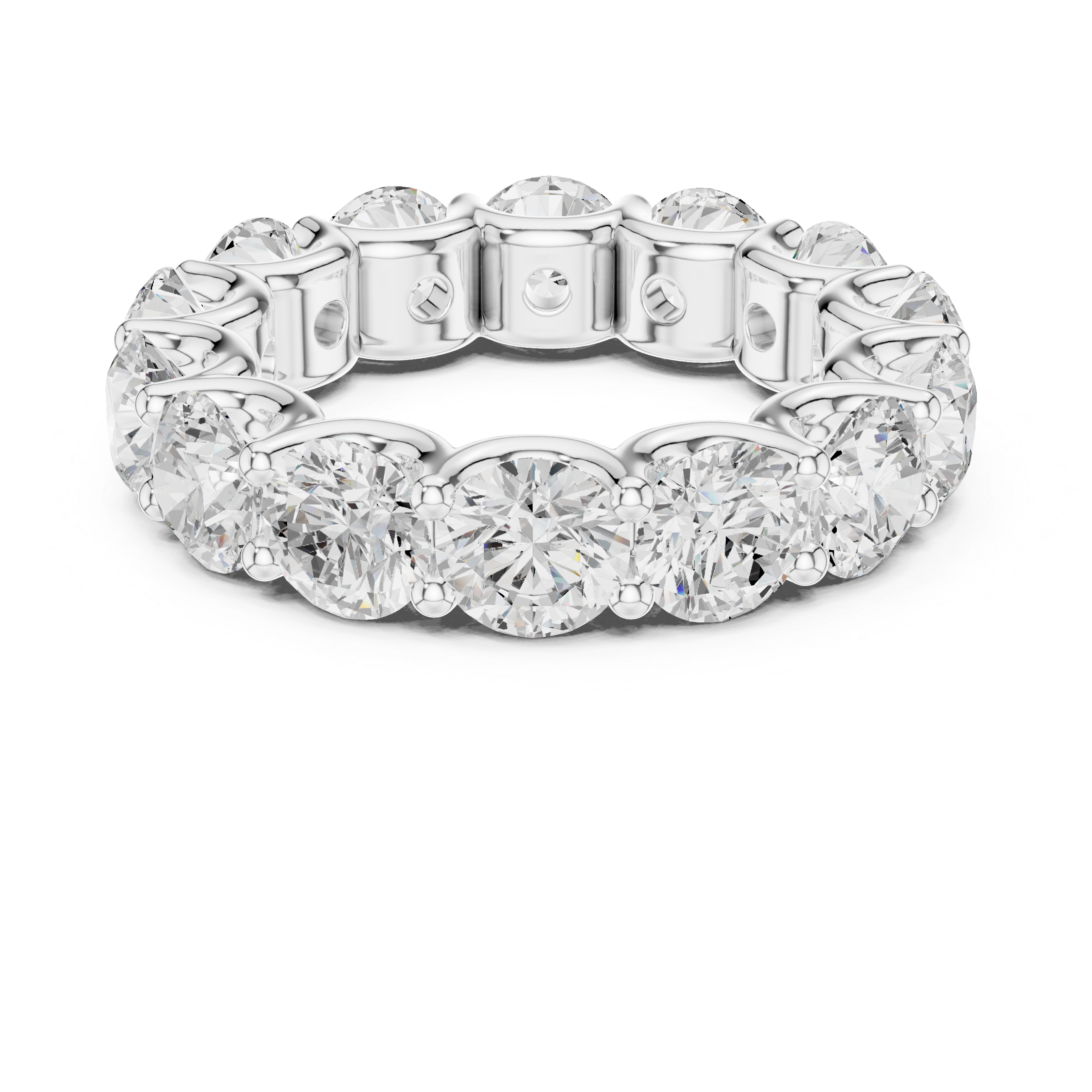 Classic halo cocktail ring featuring large central gemstone.