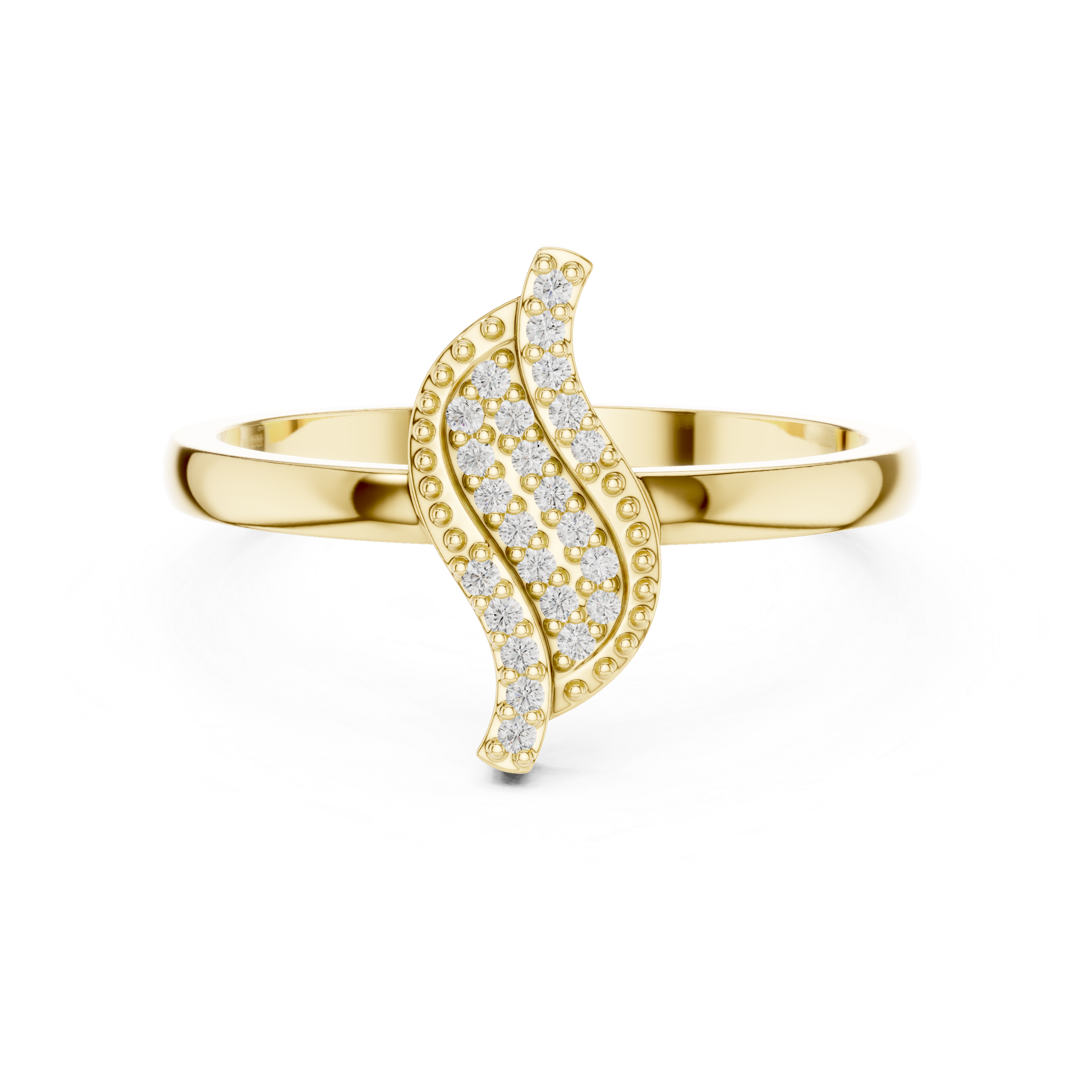 Elegant tennis bracelet featuring uniform diamond pattern.