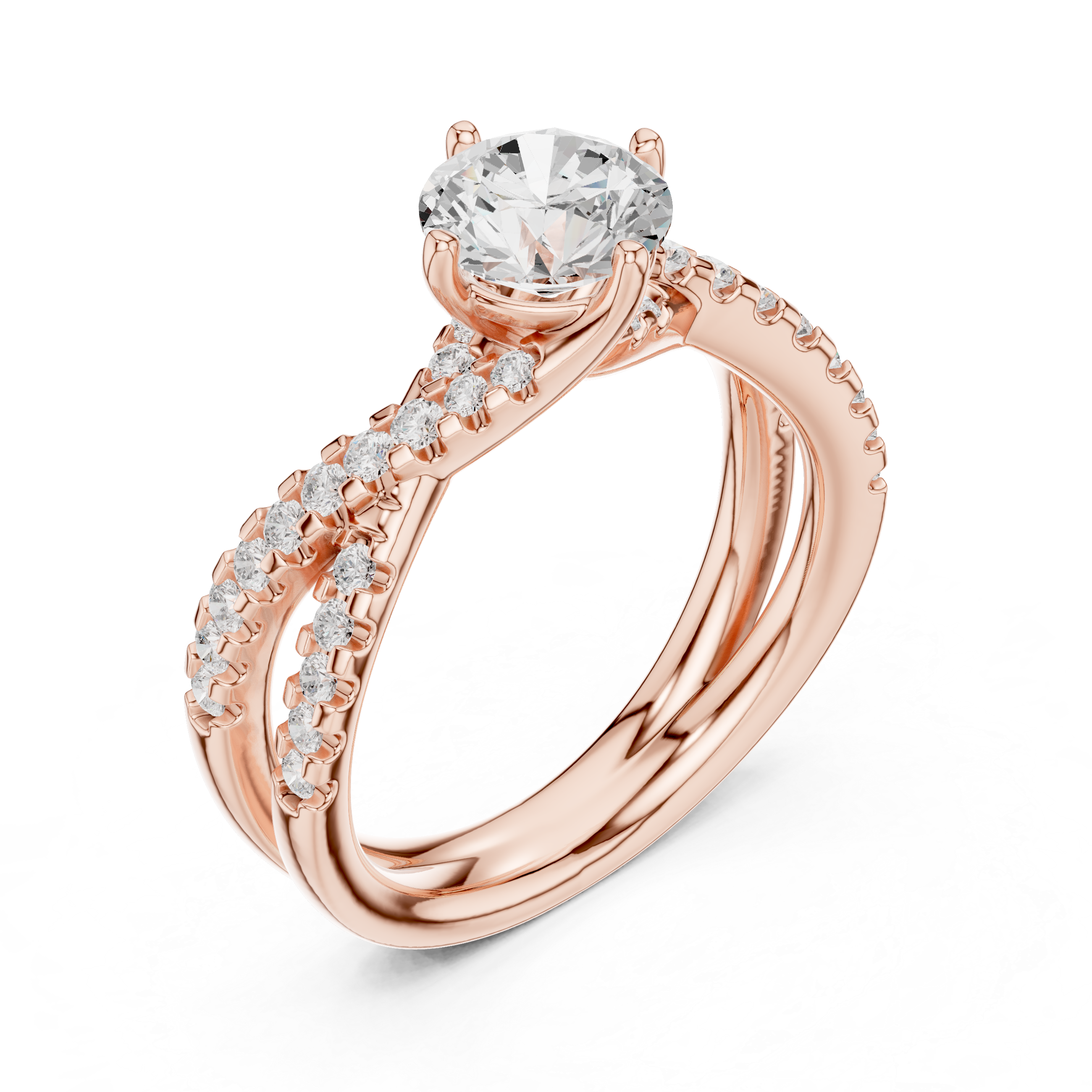 Stylish marquise diamond ring with elongated shape and delicate prong setting.
