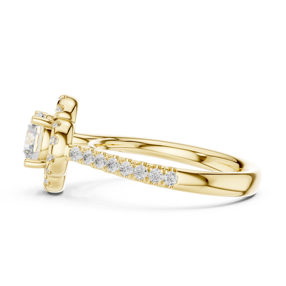 Minimalist gold anklet featuring sleek thin chain structure.