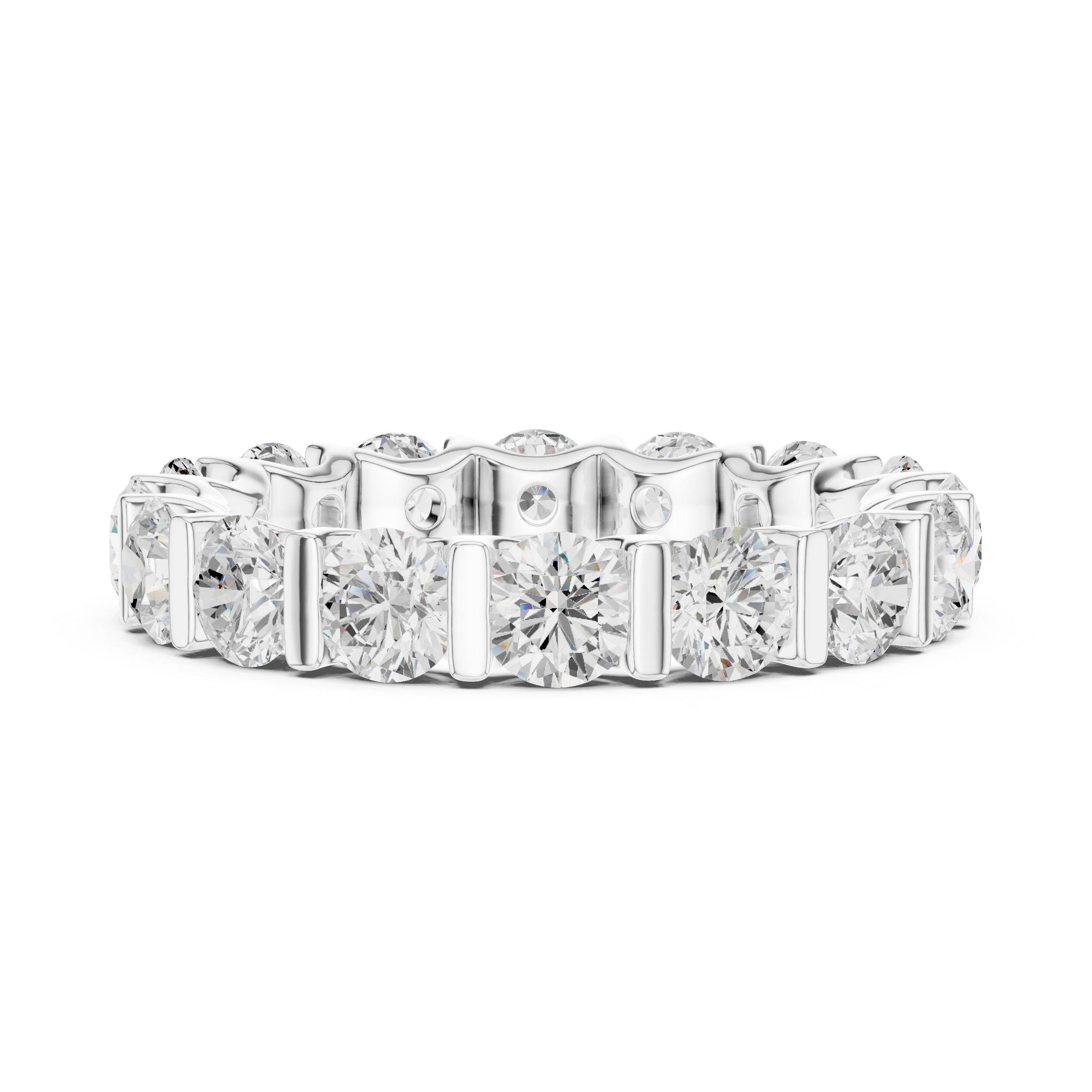 Luxury diamond brooch featuring intricate symmetrical pattern.