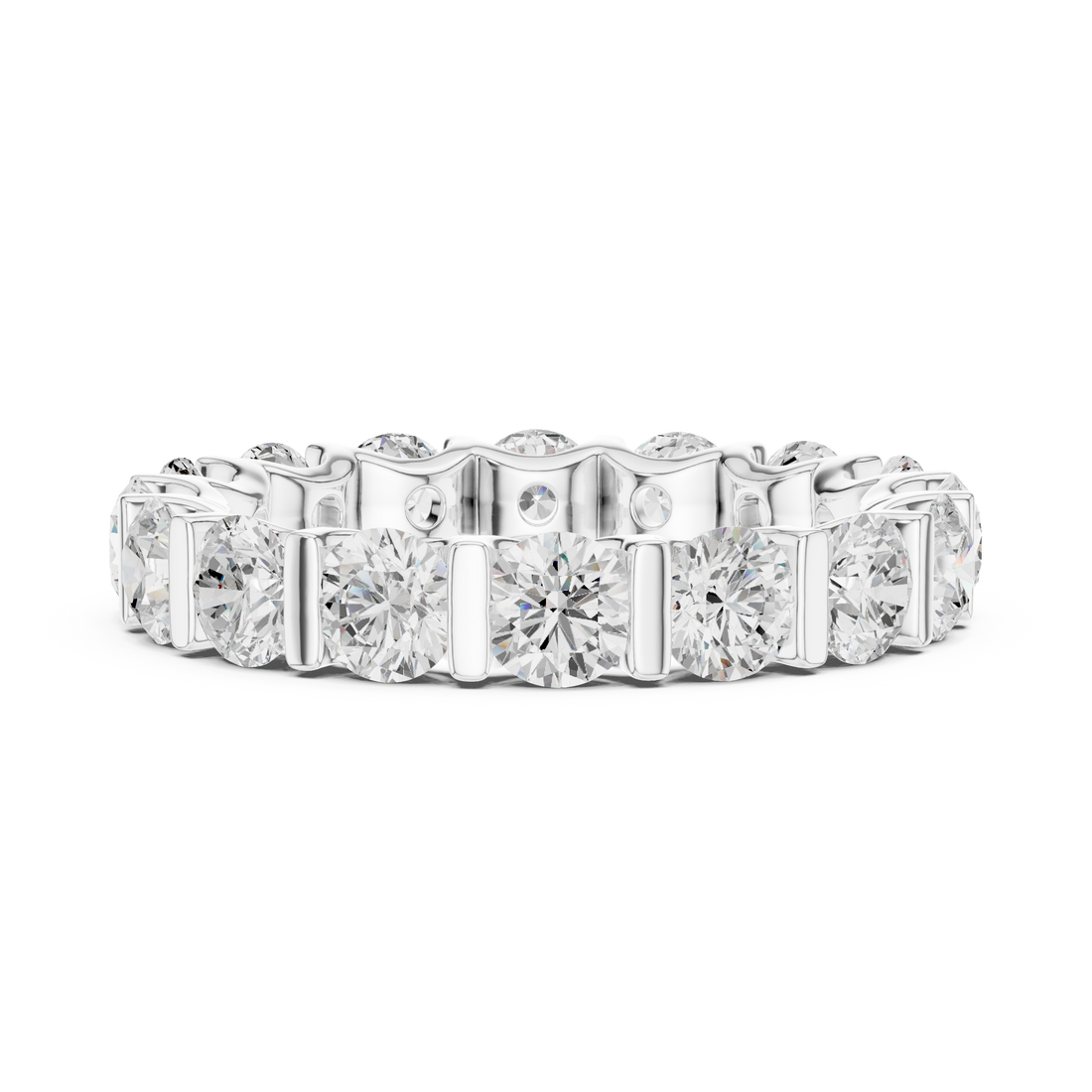 Luxury diamond brooch featuring intricate symmetrical pattern.