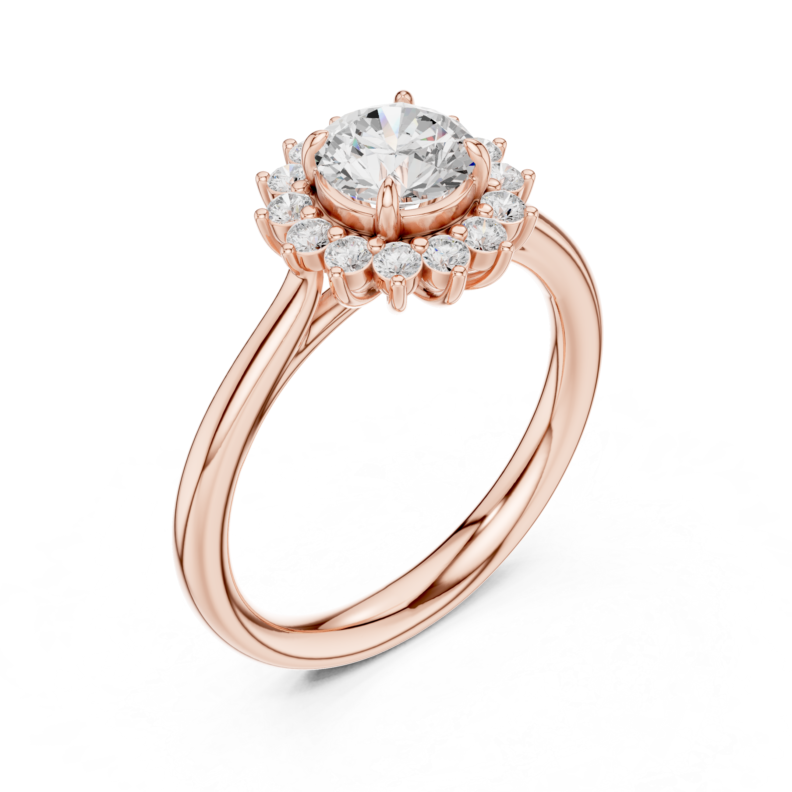 Luxury men's diamond band featuring row of sparkling stones.