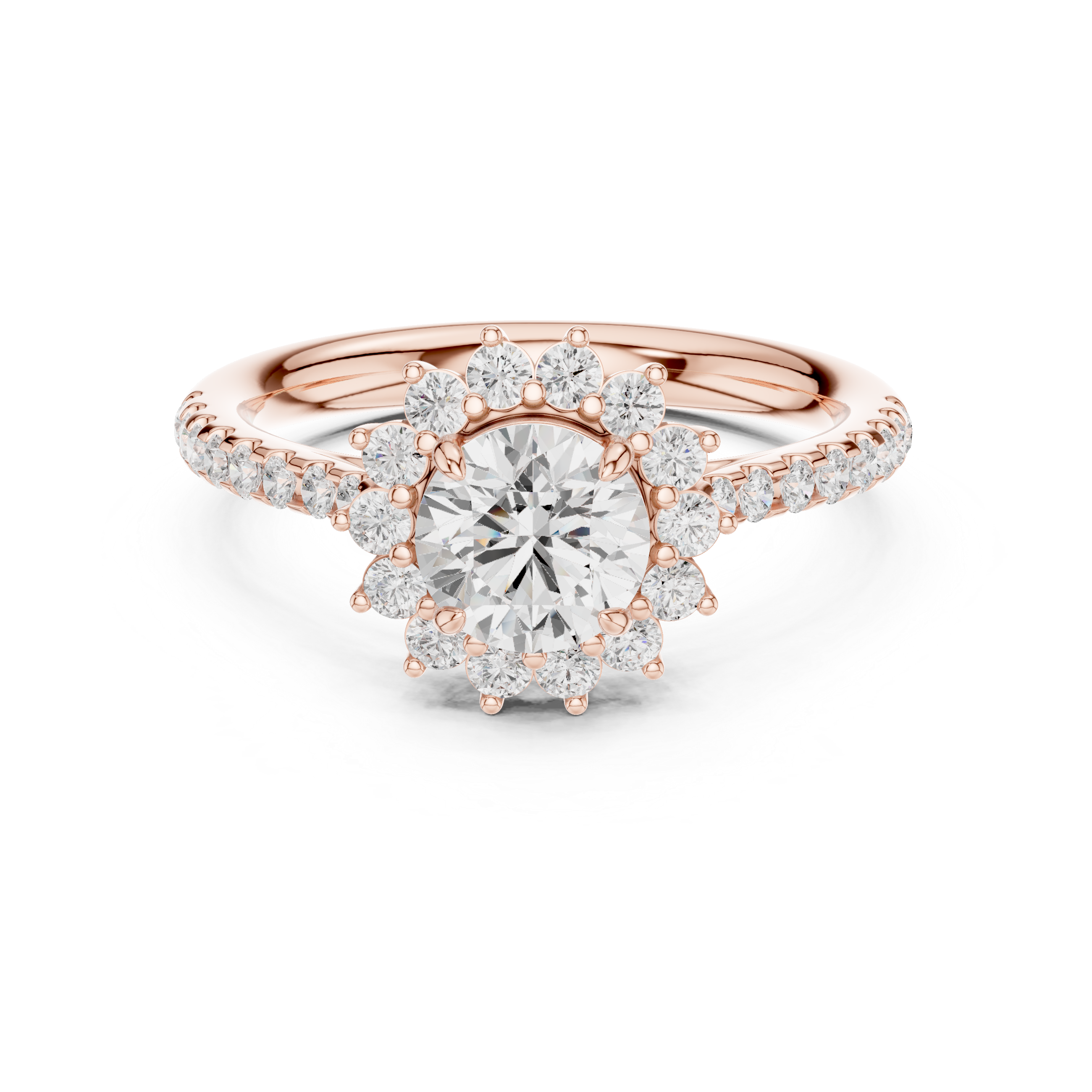 Luxury designer ring featuring artistic sculptural appearance.