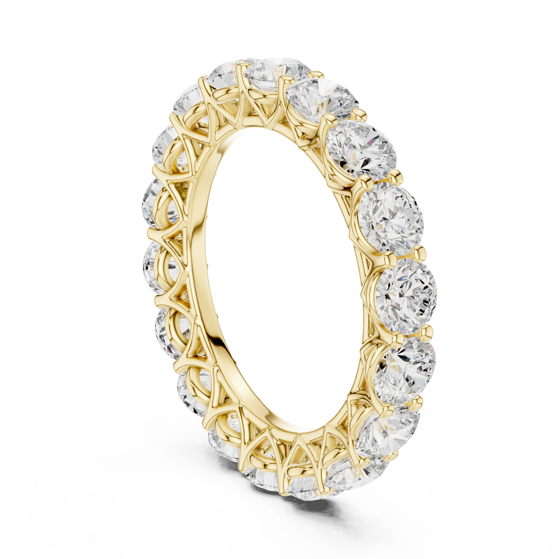Classic wedding jewellery set featuring matching gold accessories.