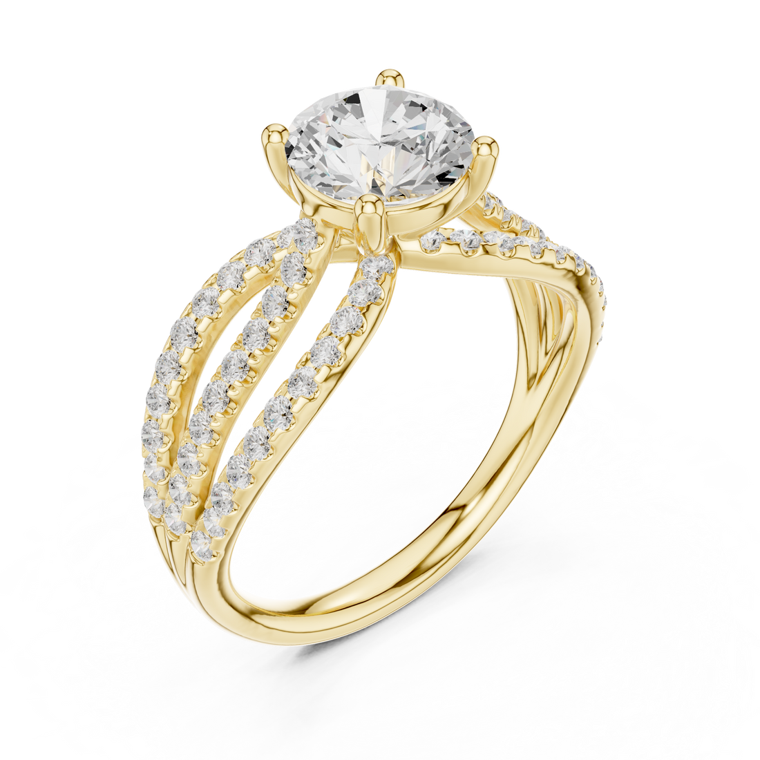 Luxury celebration ring featuring decorative gemstone centerpiece.