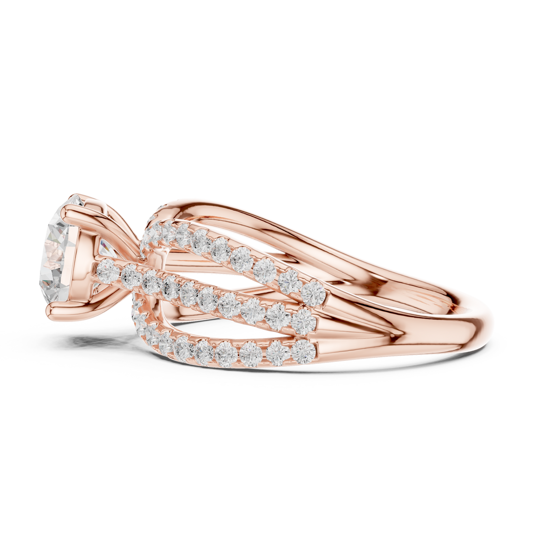 Elegant hoop earrings featuring textured gold surface.